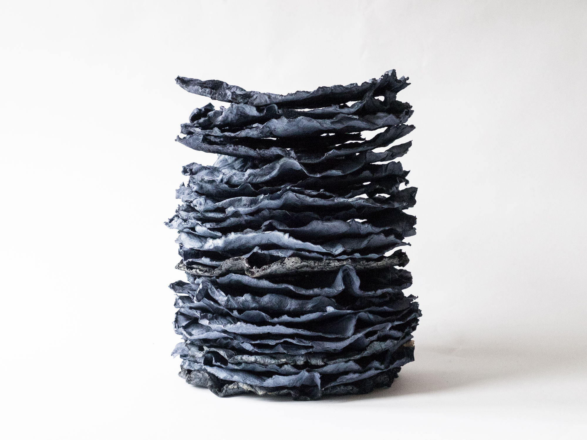 Jane Ponsford, Blue-Black Accumulation, 2021