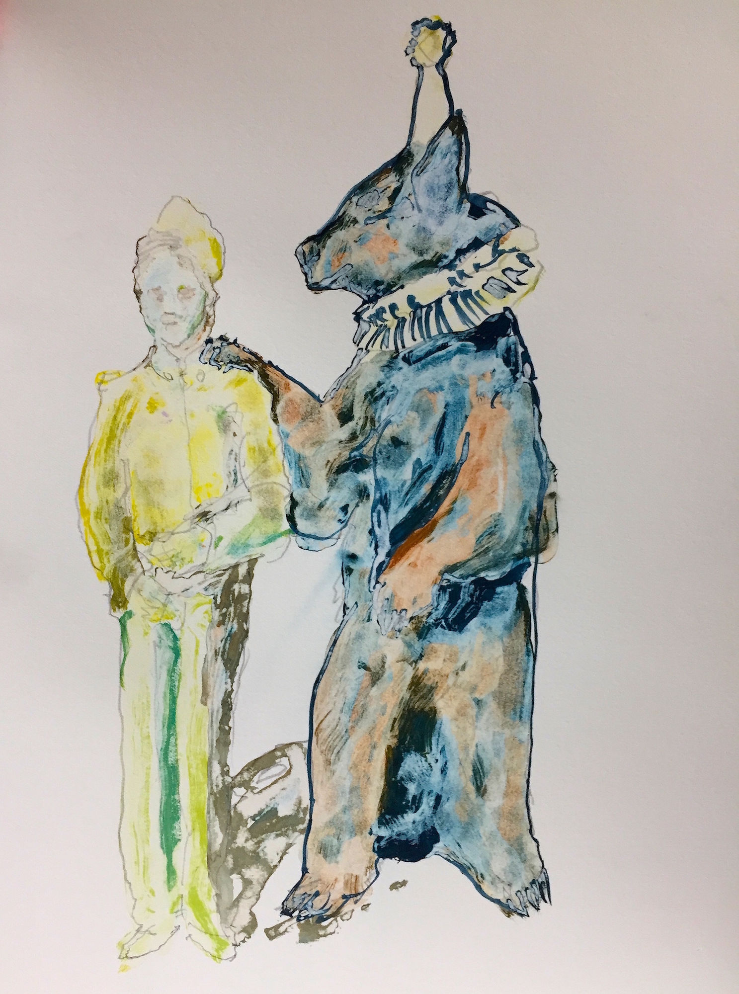 David KIng, Comforting Brother Bear