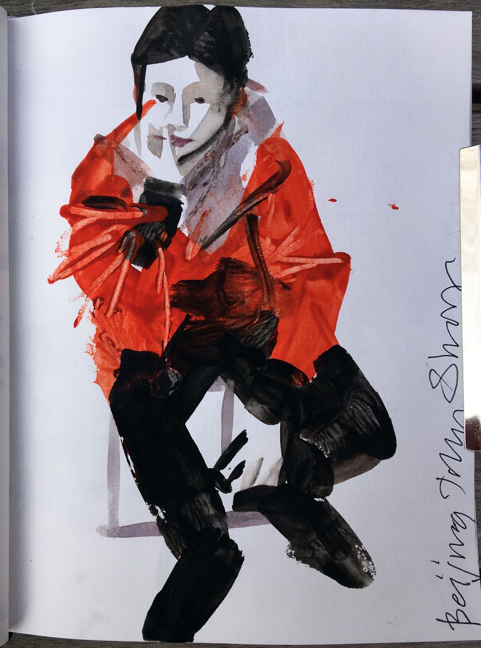 John Short, Seated Boy (China sketchbook)