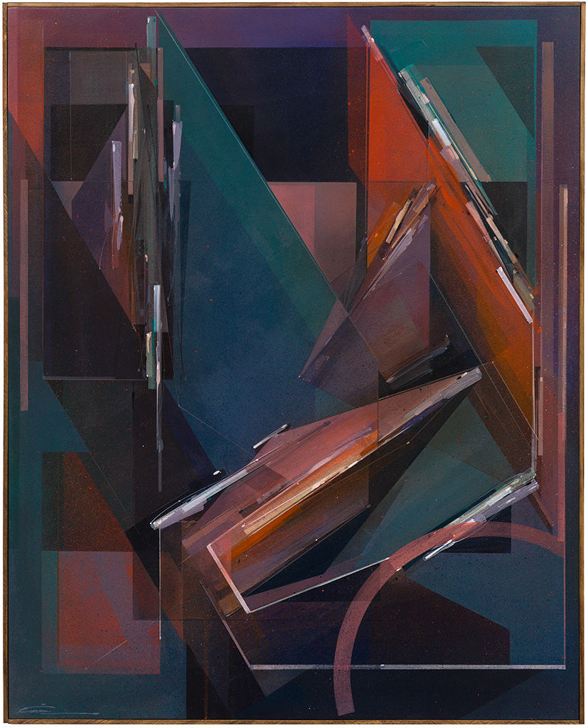 Augustine Kofie, Two tiers and a bucket, 2021