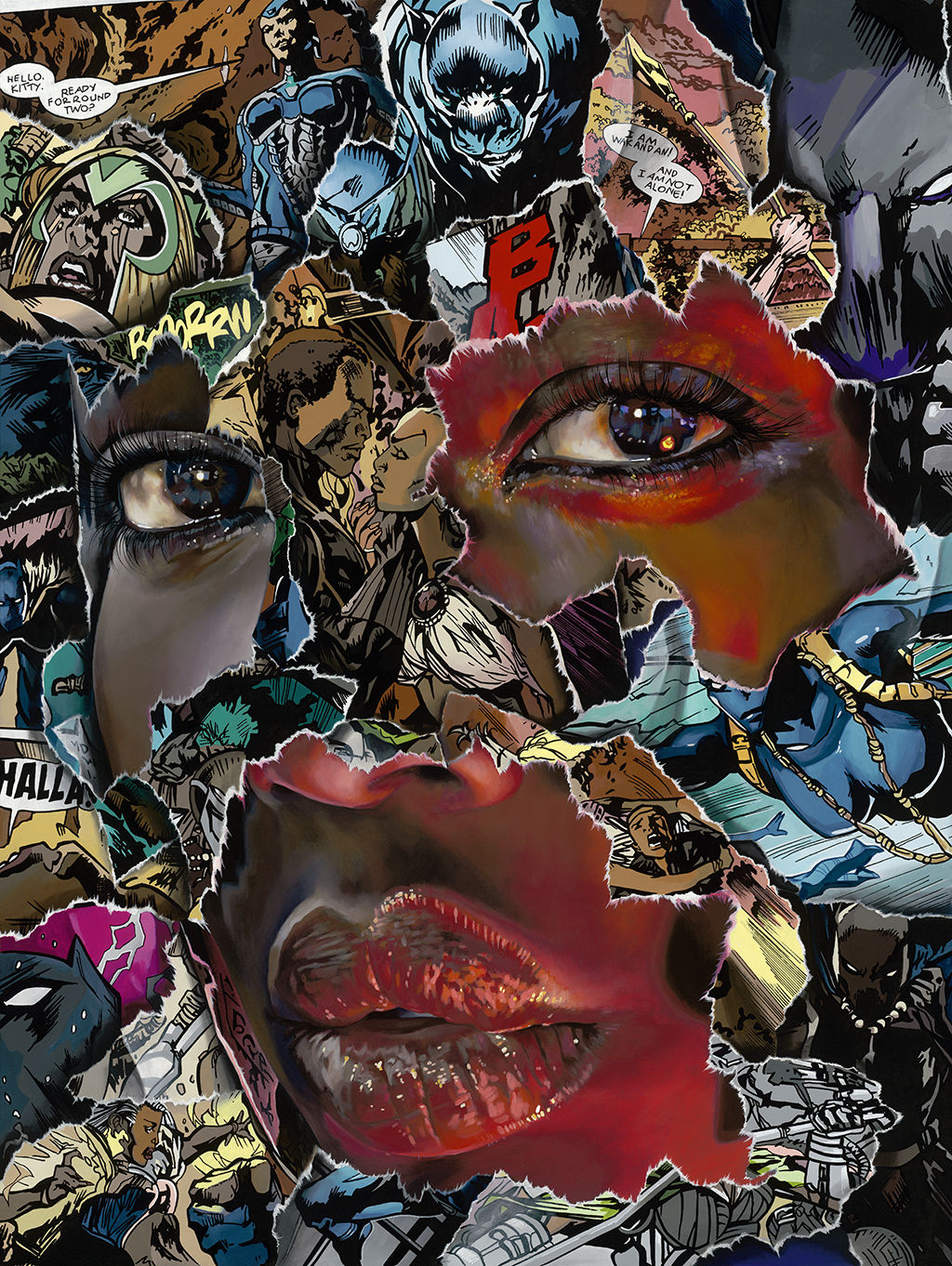 Sandra Chevrier, La Cage, je ne suis pas seule, 2020