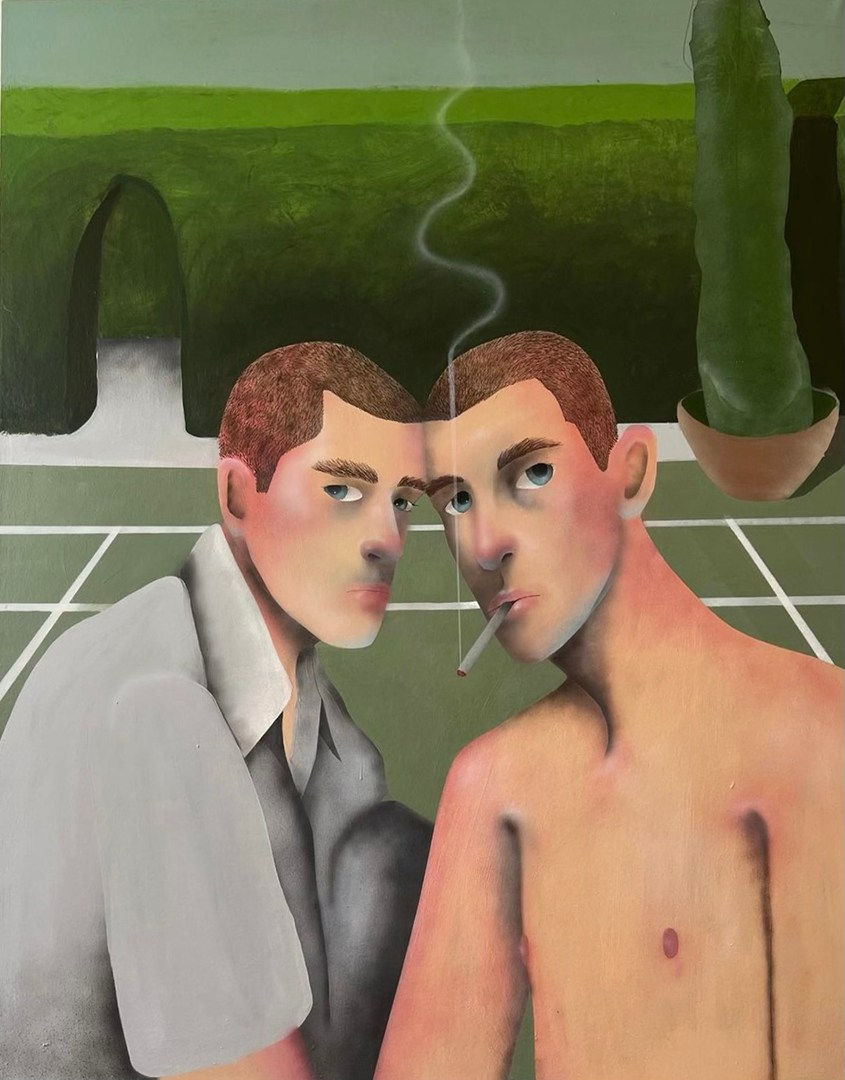 Ben Evans, Tennis Painting 91, 2024