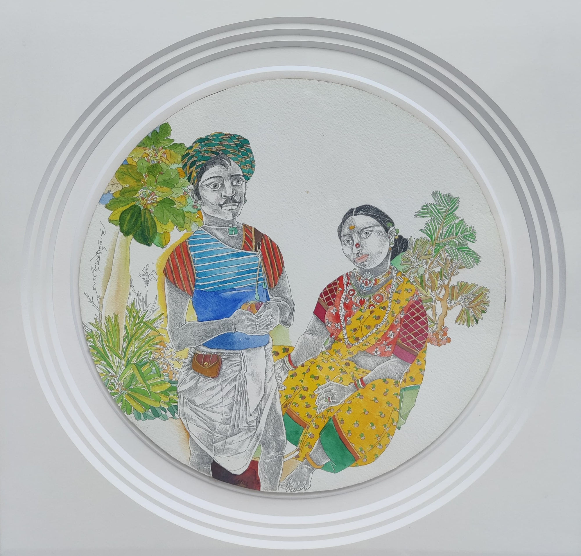 K.Laxma Goud, Untitled , 2018