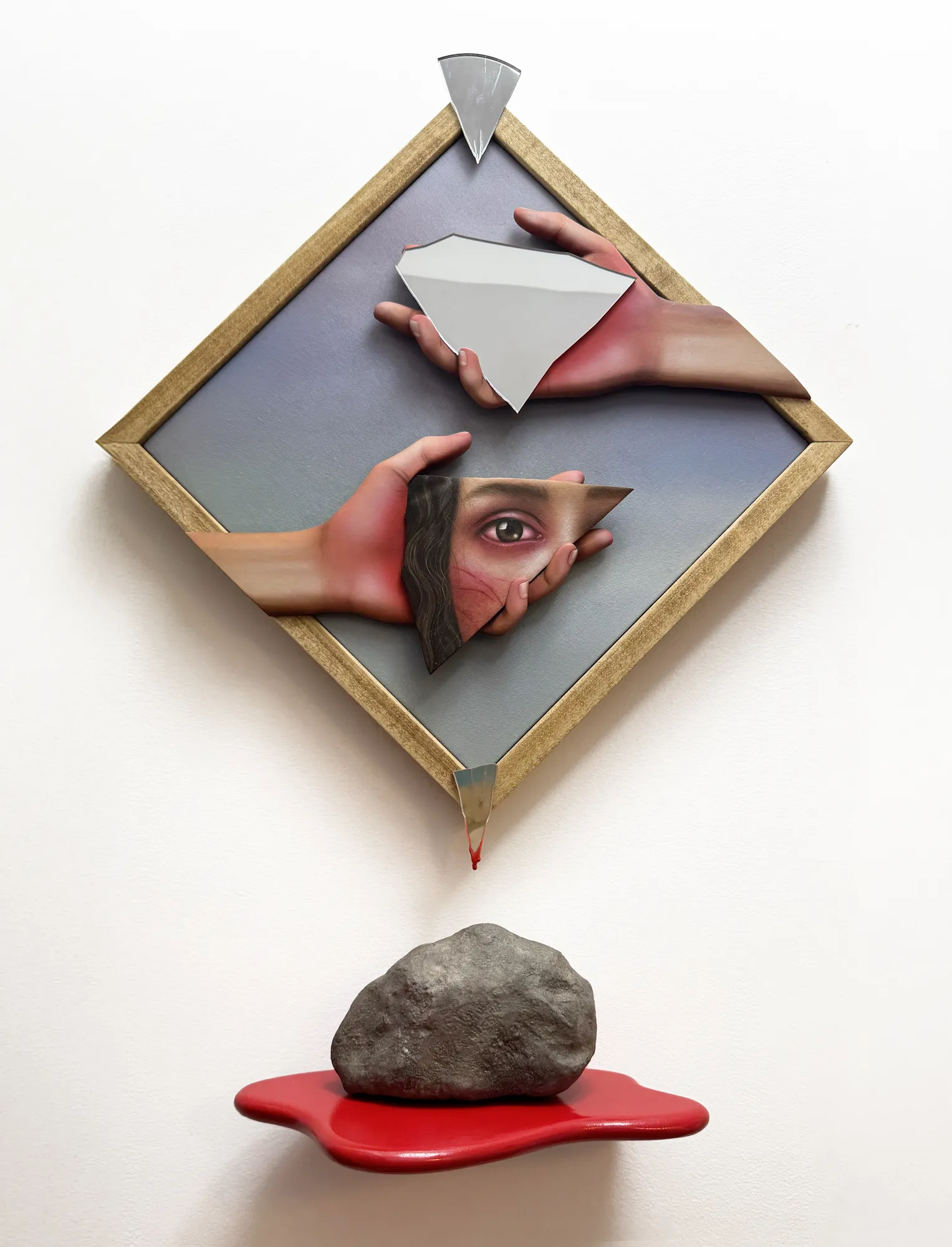 Arghavan Khosravi, Broken Pieces (#7), 2025