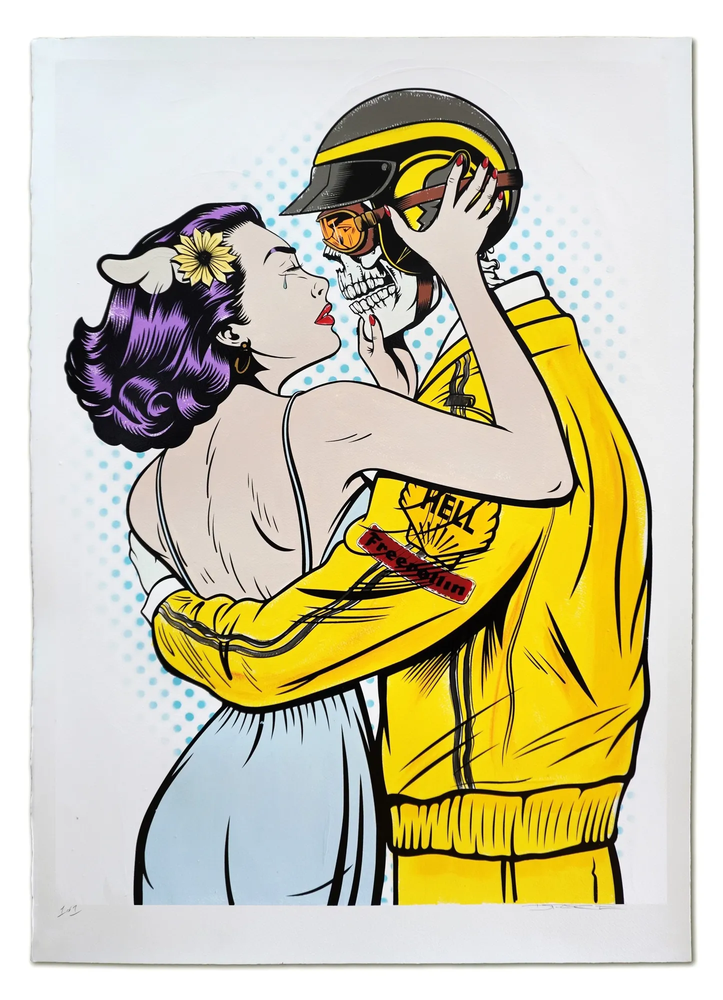 D*Face, Race Face 15 Unframed, 2023