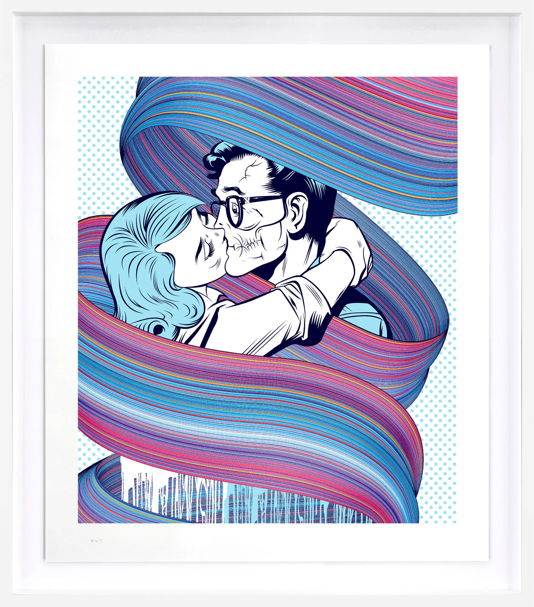 Kai & Sunny, Framed, Unity Suck Face Twist, 2021