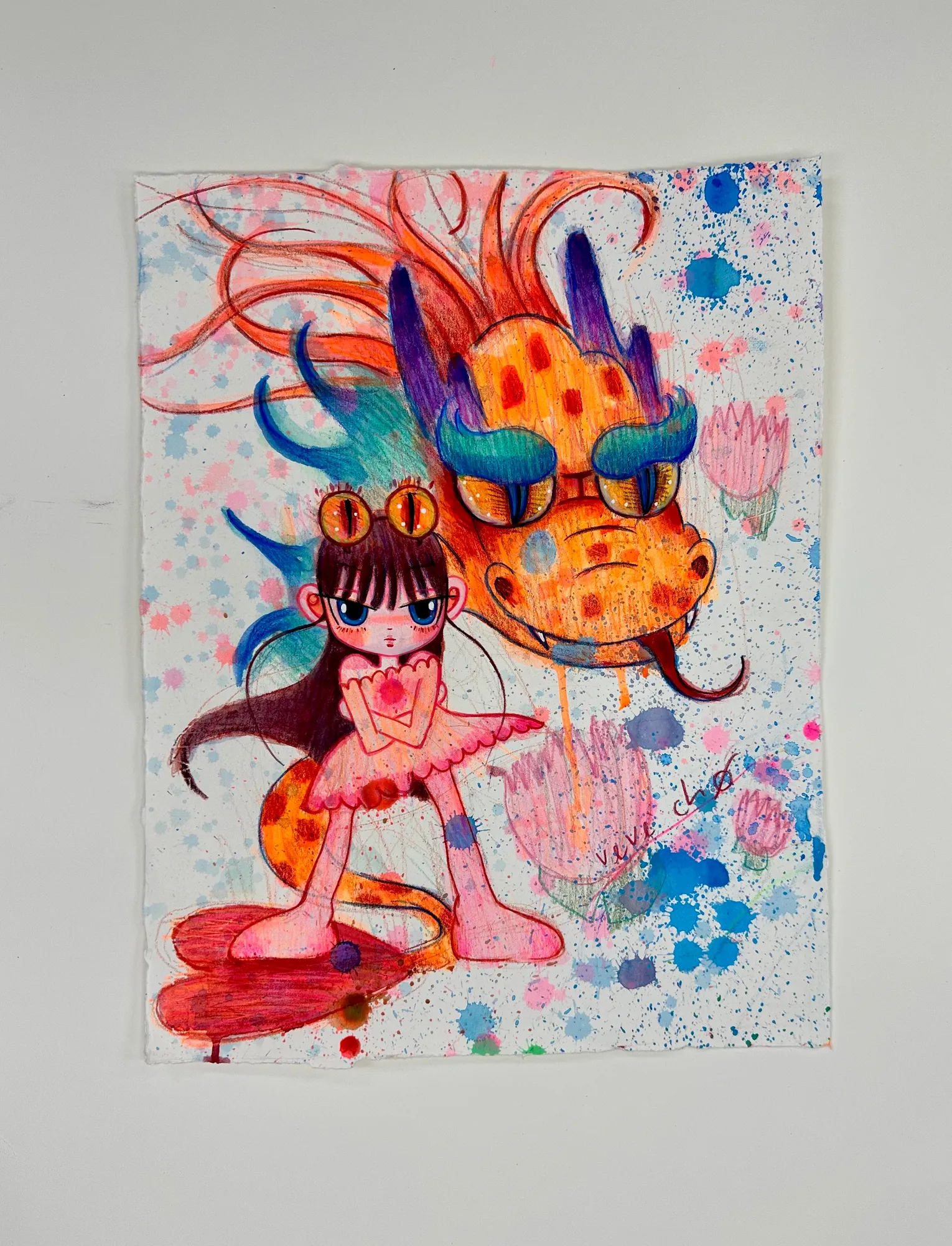 Vivi Cho, Drawing 18, 2023