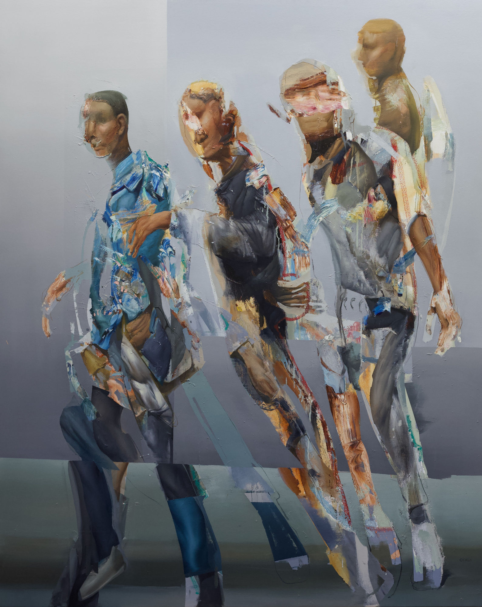 Daniel Ochoa, Four Figures, 2022