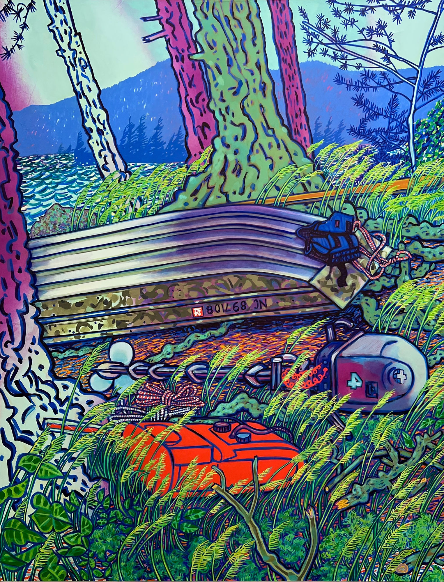 HOPE GANGLOFF, Lil Nana at Lake George, 2023