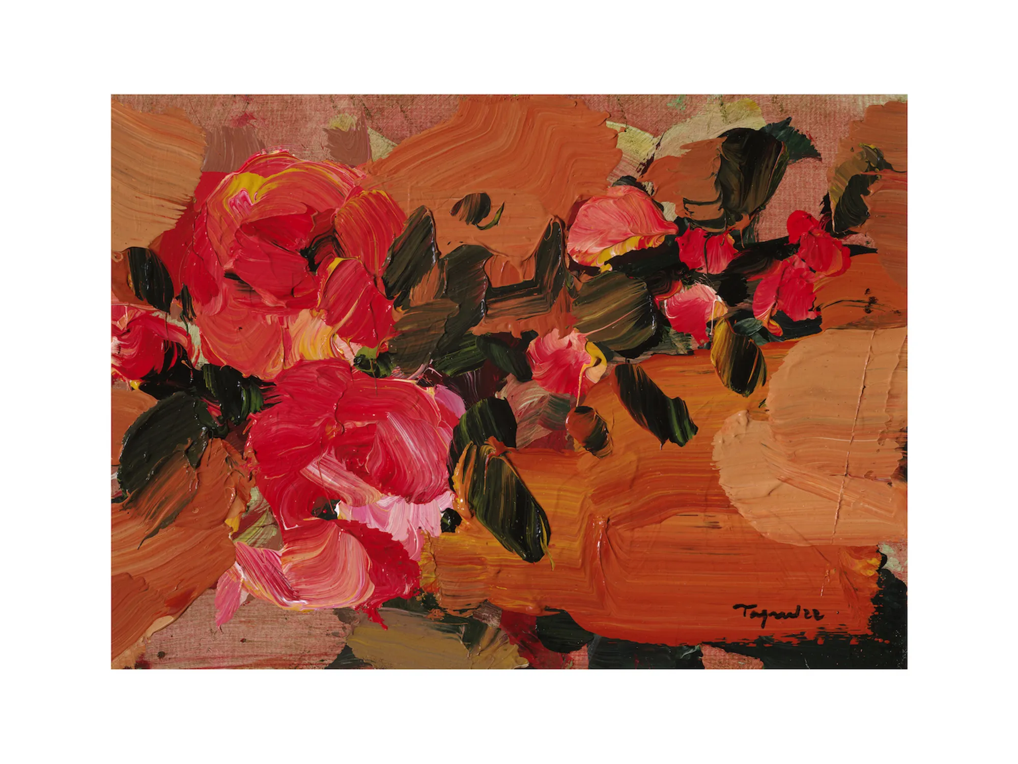 Tagreed Darghouth, To My Father, From Van Gogh's Bouquets, 2022