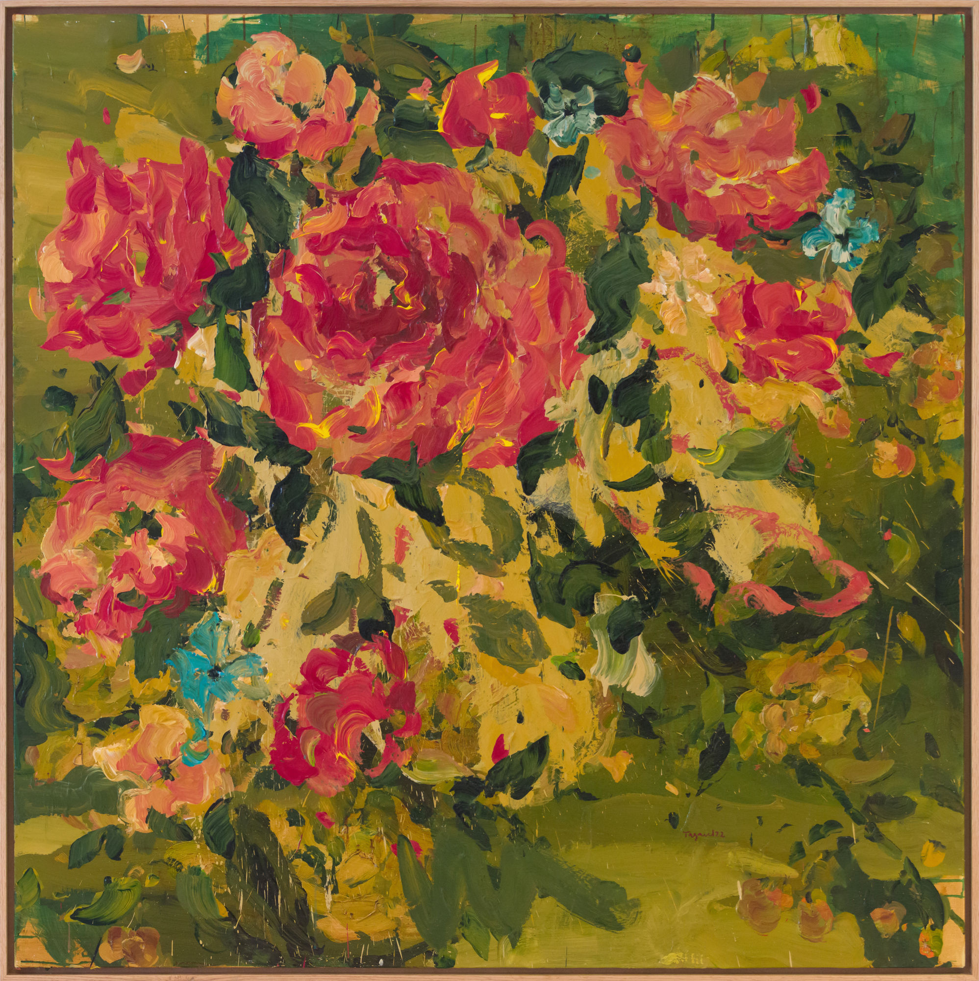 Tagreed Darghouth, From the series: "To My Father, From Van Gogh’s Bouquets , 2022