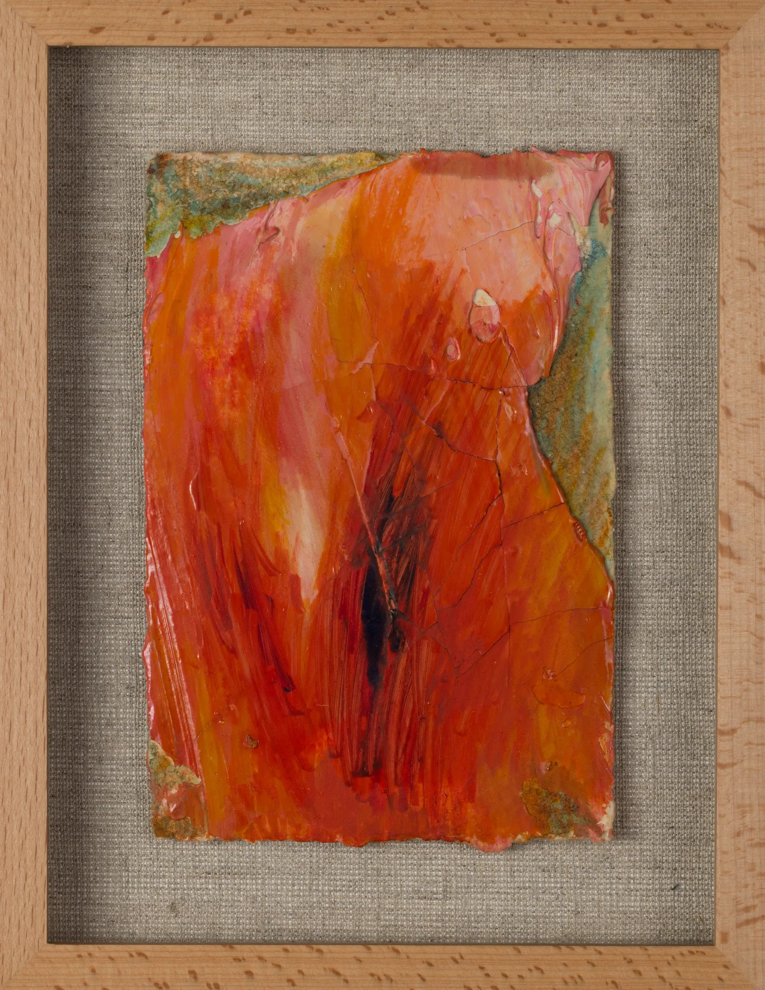 Chafa Ghaddar, Wildfire series #15, 2024