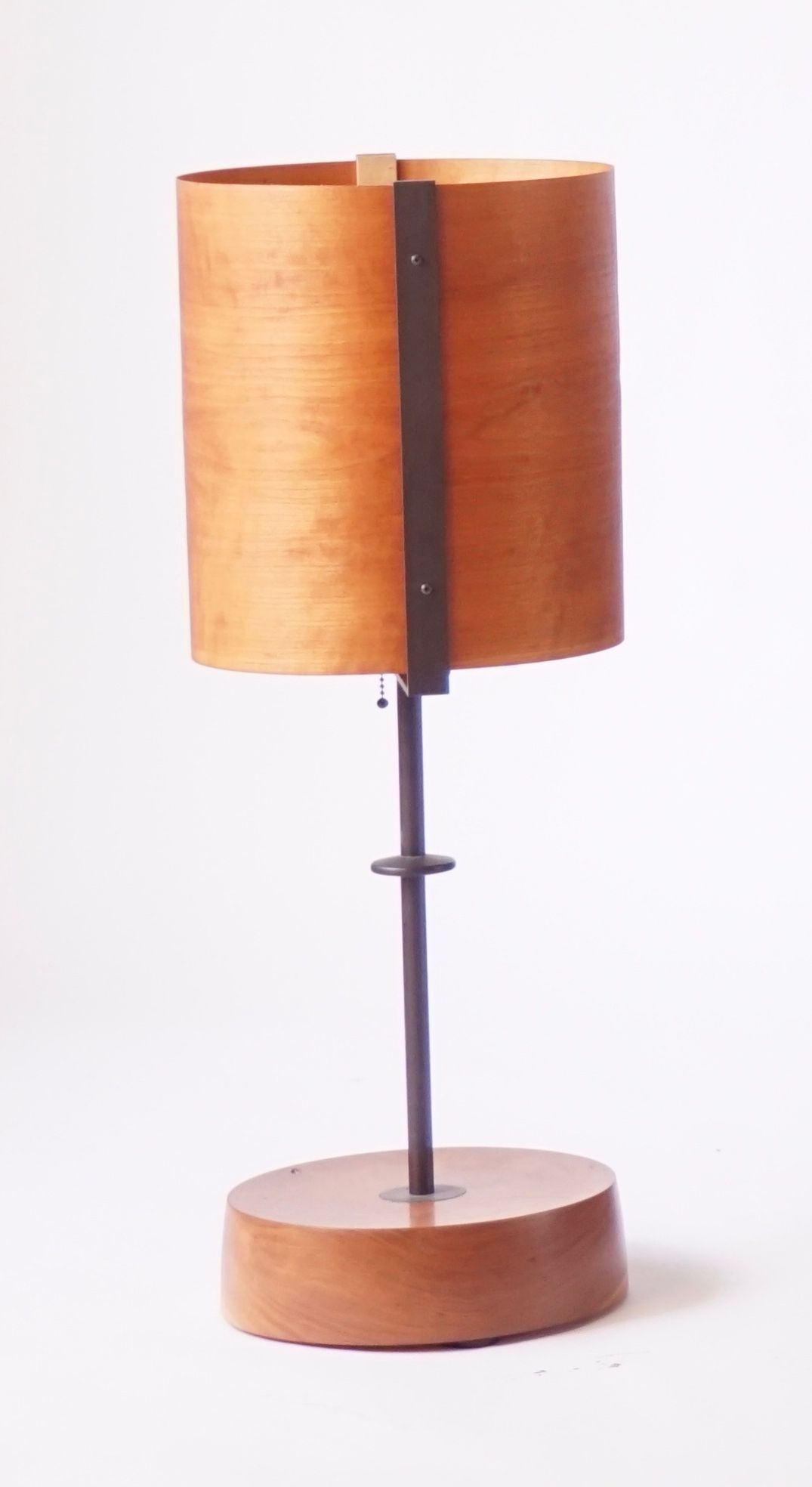 Chris Lehrecke, Veneer Cherry Lamp , 2019