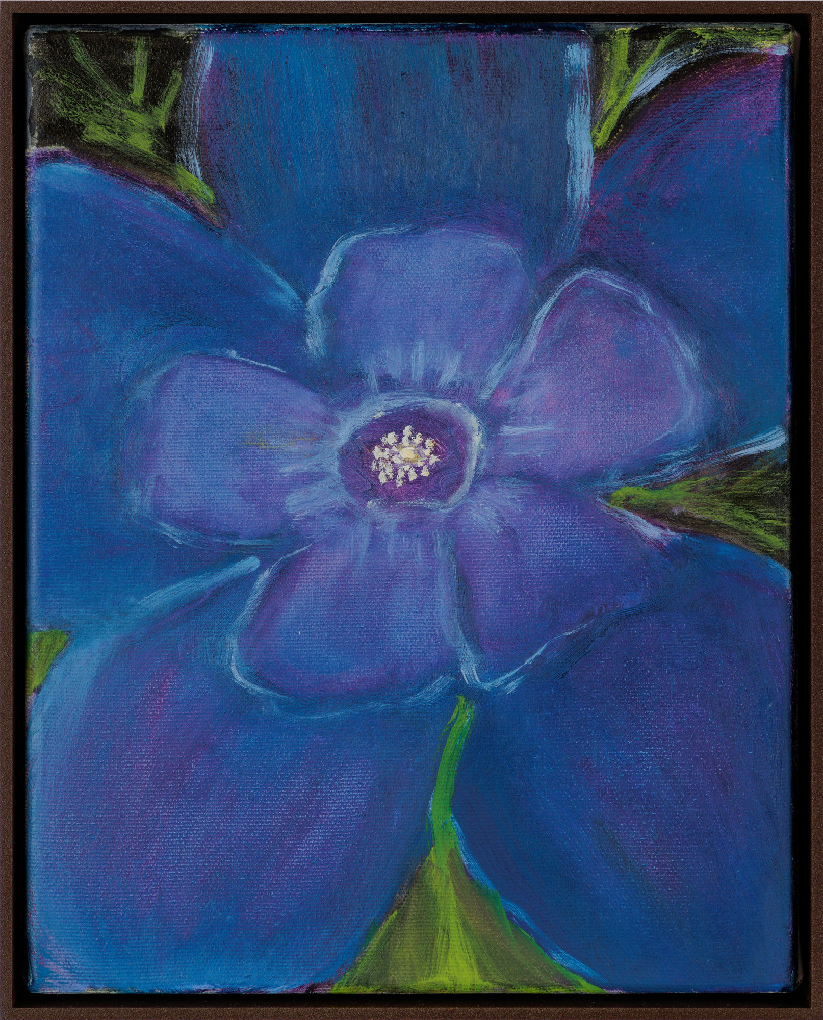 Kathryn Lynch, Big Blue Flower, 2022