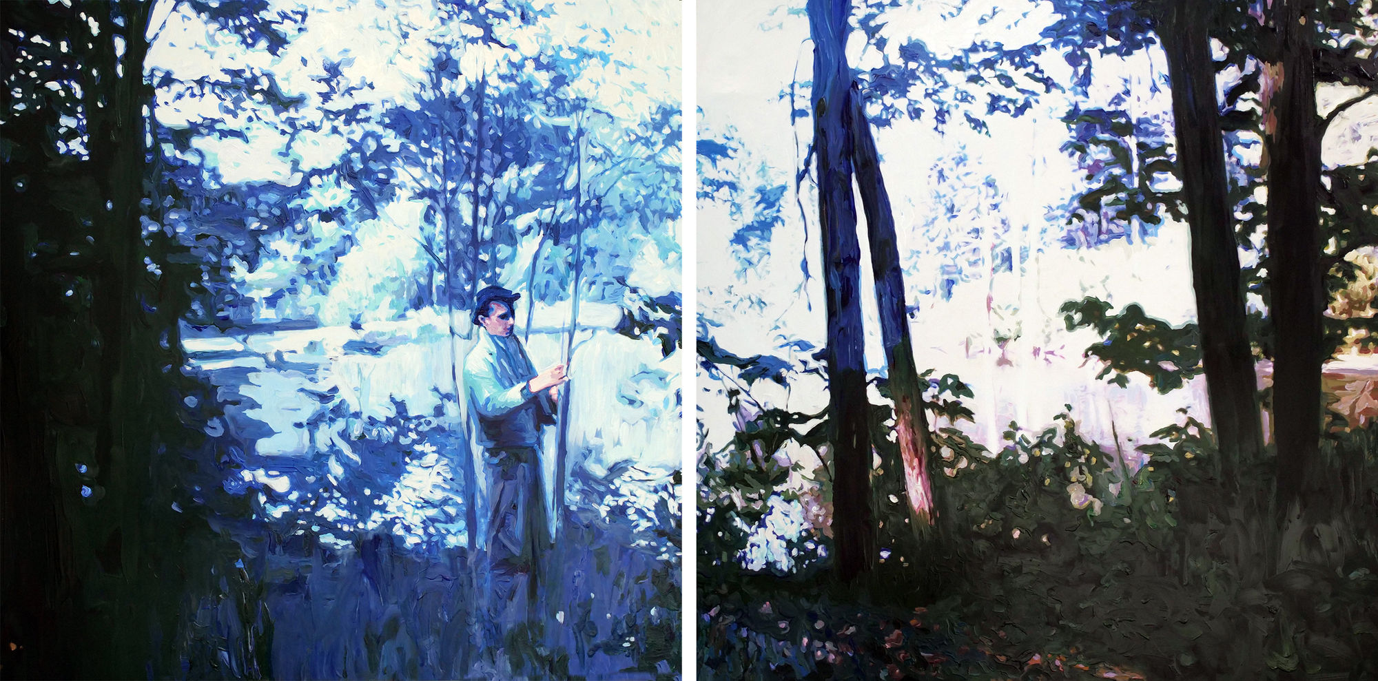 Lisa Golightly, Blue Morning, 2023