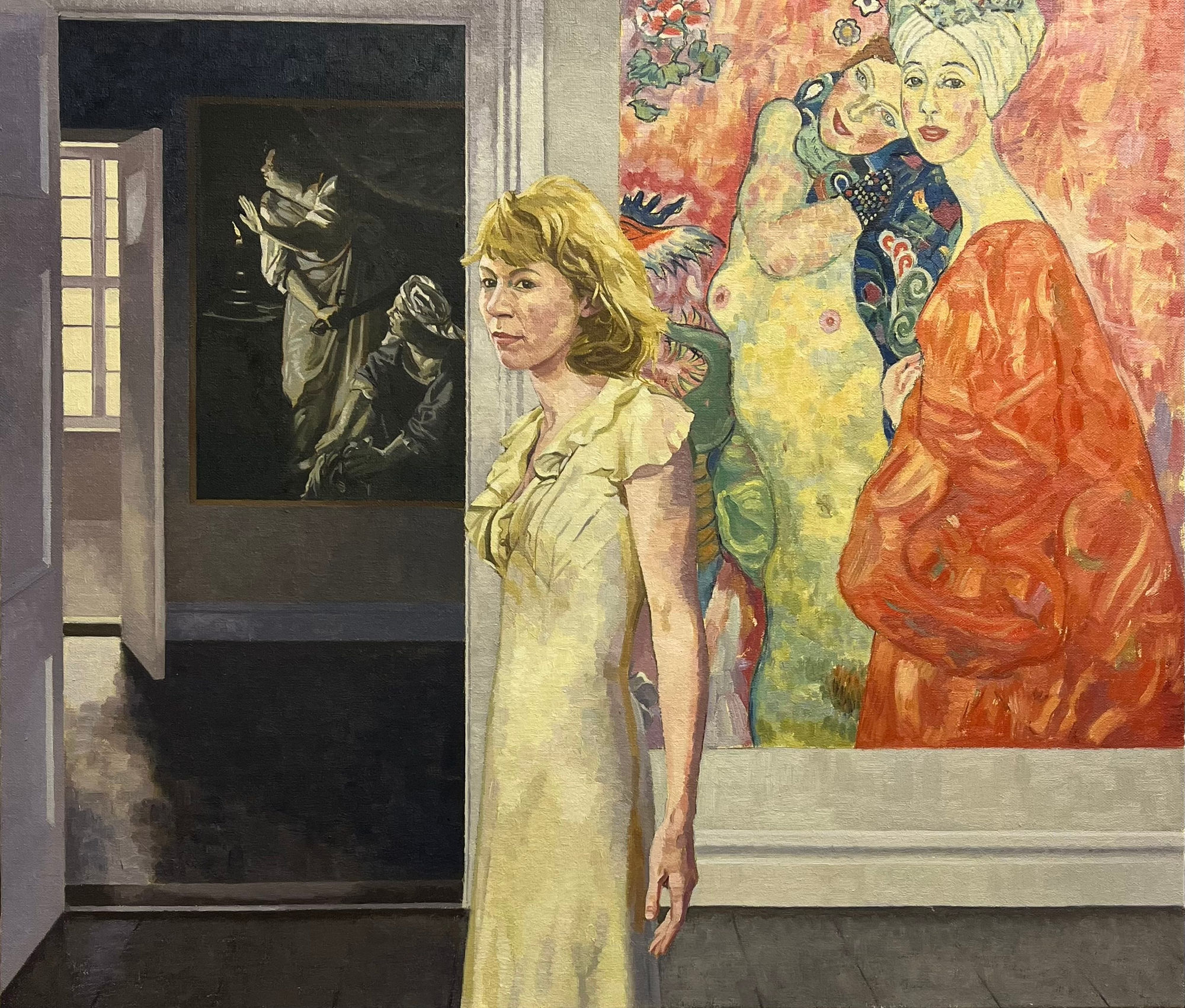 Colin Harrison, Annie with Klimt, 2012