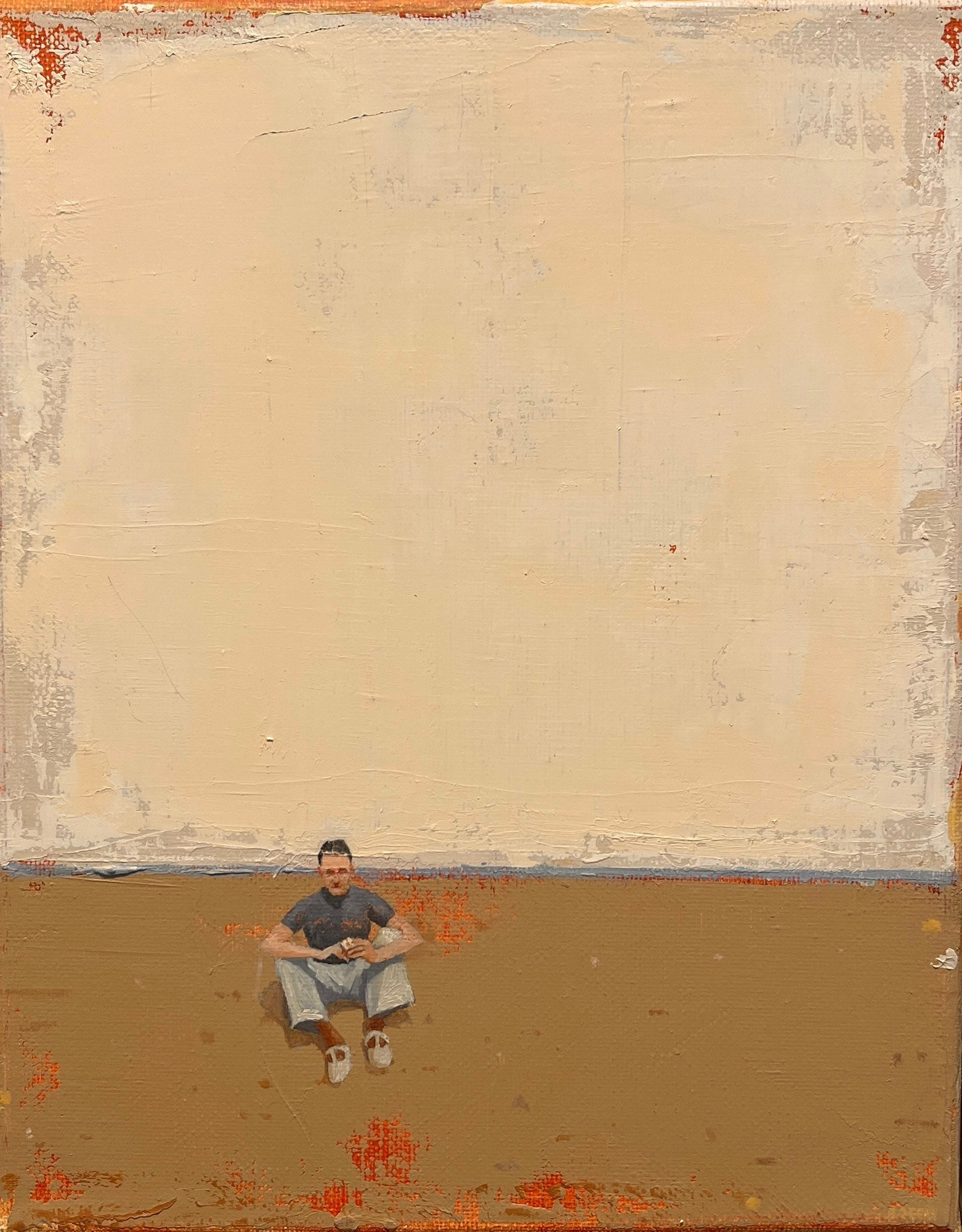 Diarmuid Breen, Sitting on the Strand, 2025