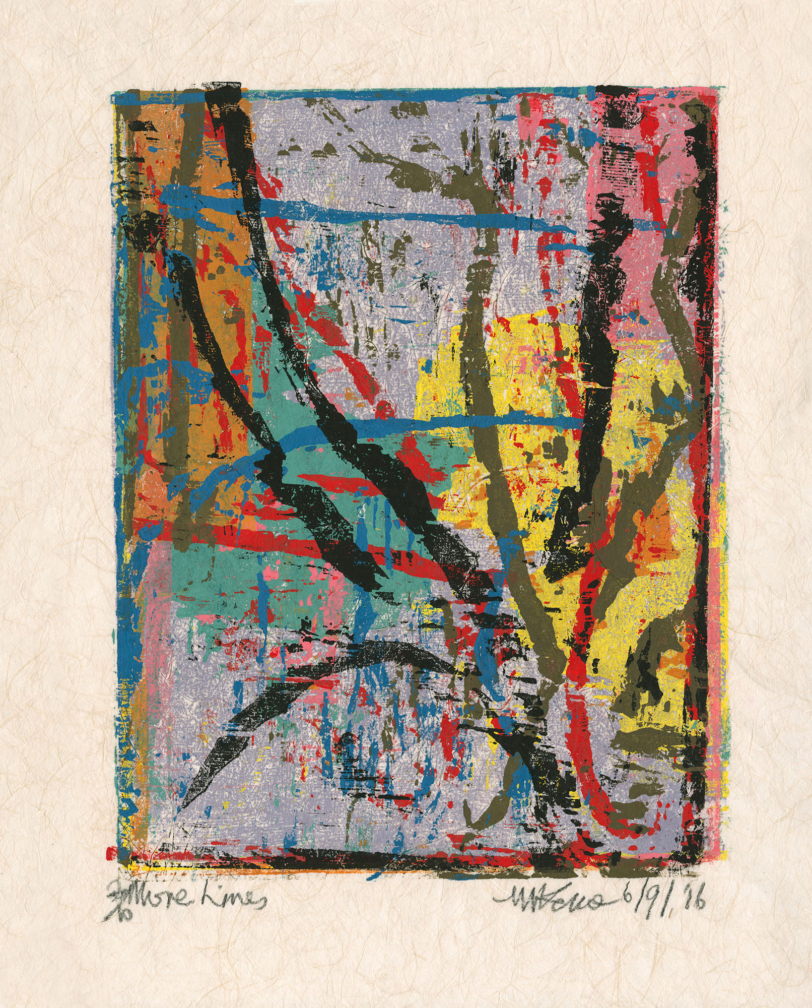 Michael Kane, More Lines, 2016