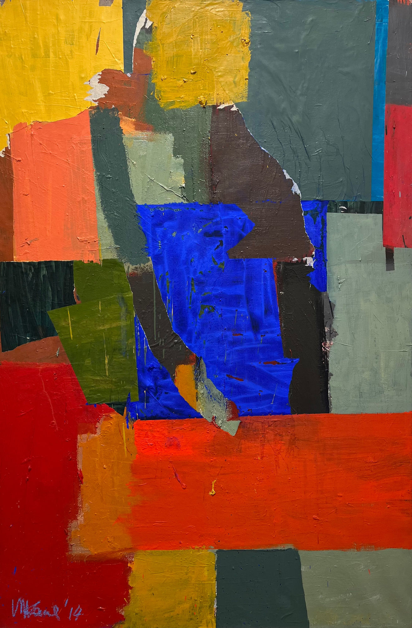 Michael Kane, Man on Site, 2015