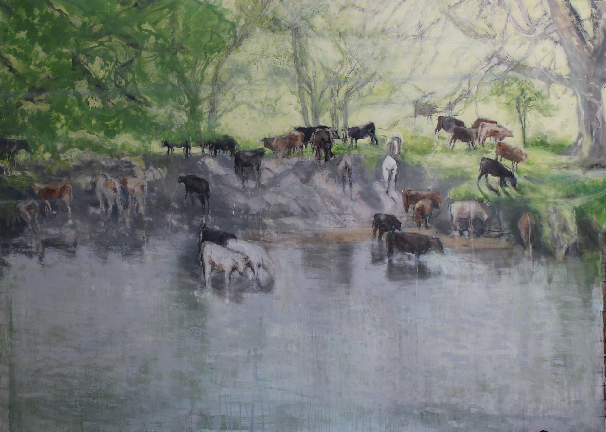 Bernadette Kiely, Stay silent and still [survival of the fittest], 2023