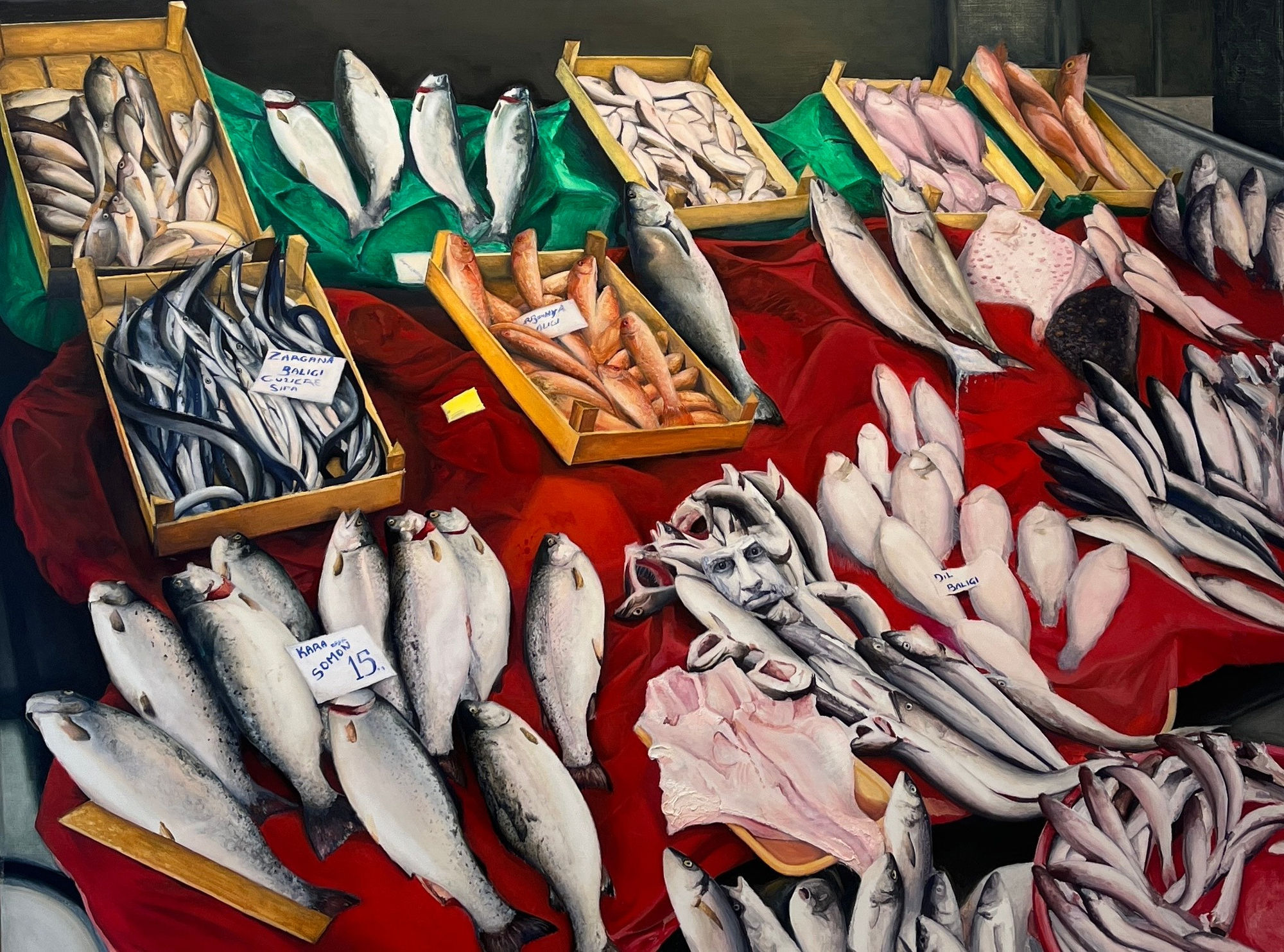 Garrett Cormican, Food for Thought, Karakoy, Istanbul, 2015