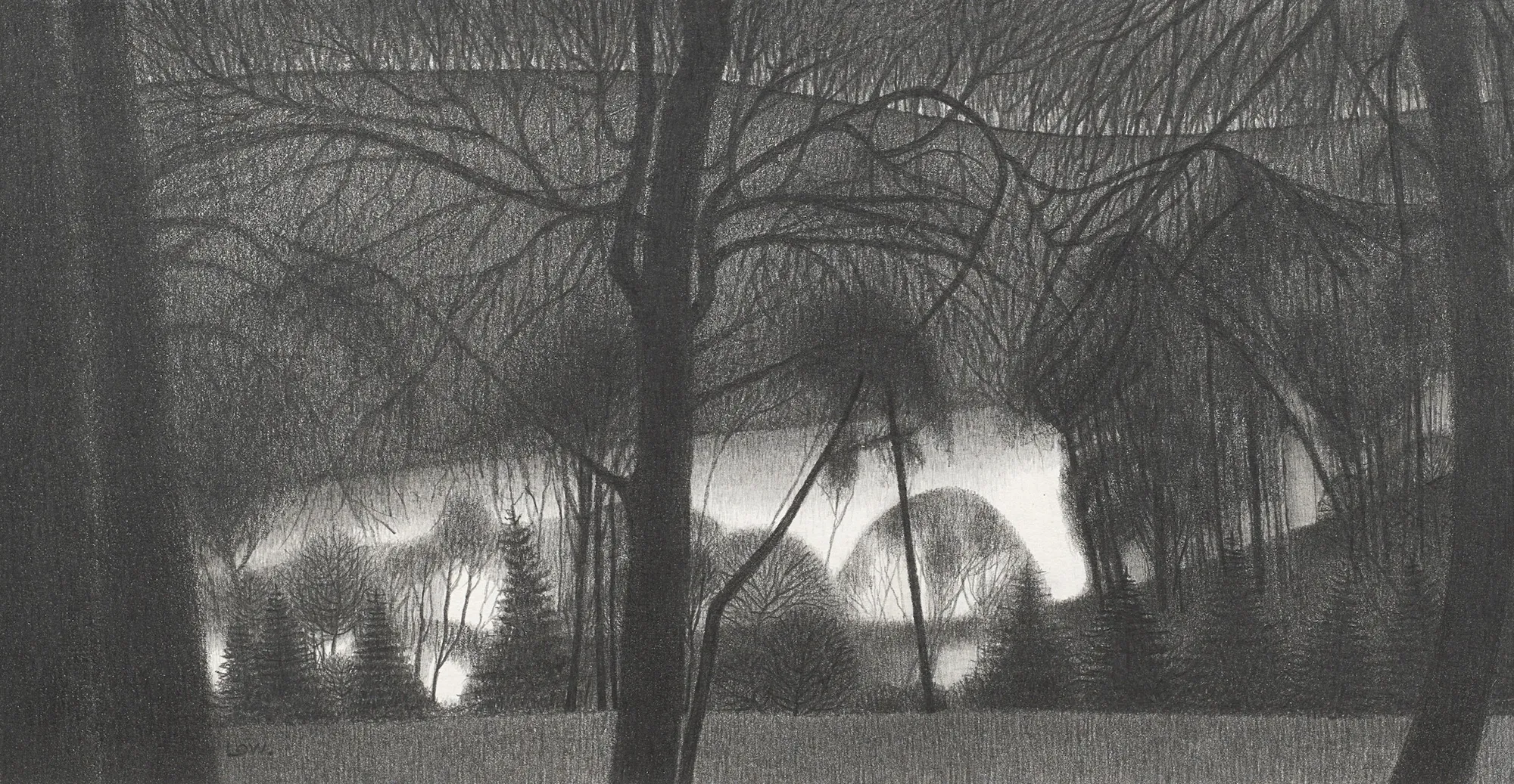 Bet Low ARSA RSW, Frozen Loch, Near Bridge of Weir I, 1986