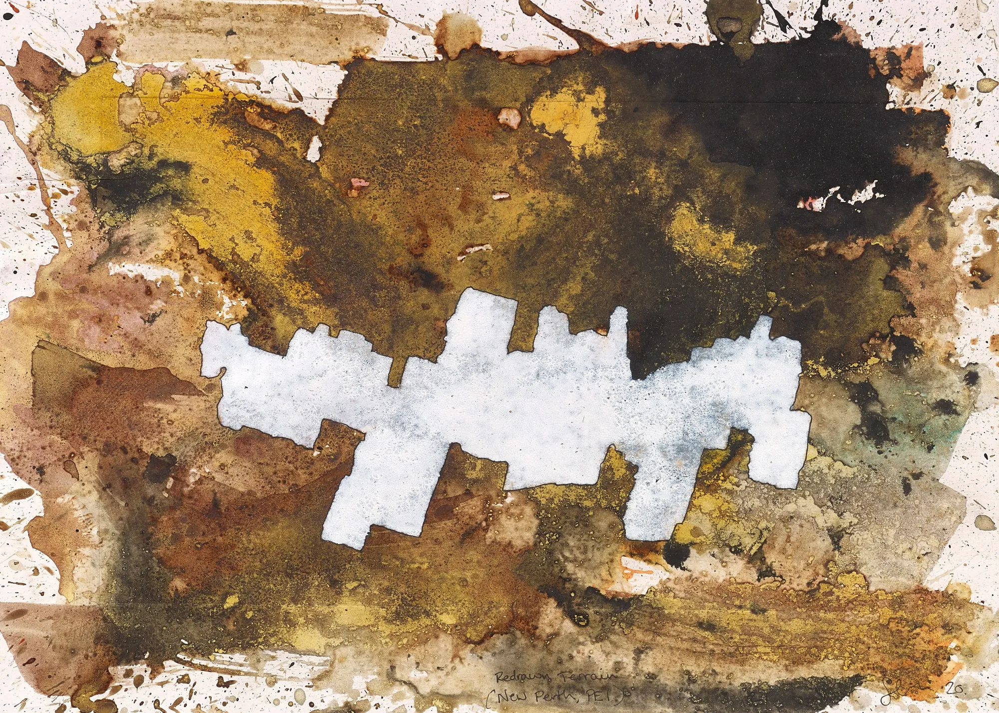 Shaun Fraser, Redrawn Terrain: New Perth, Prince Edward Island, 2020