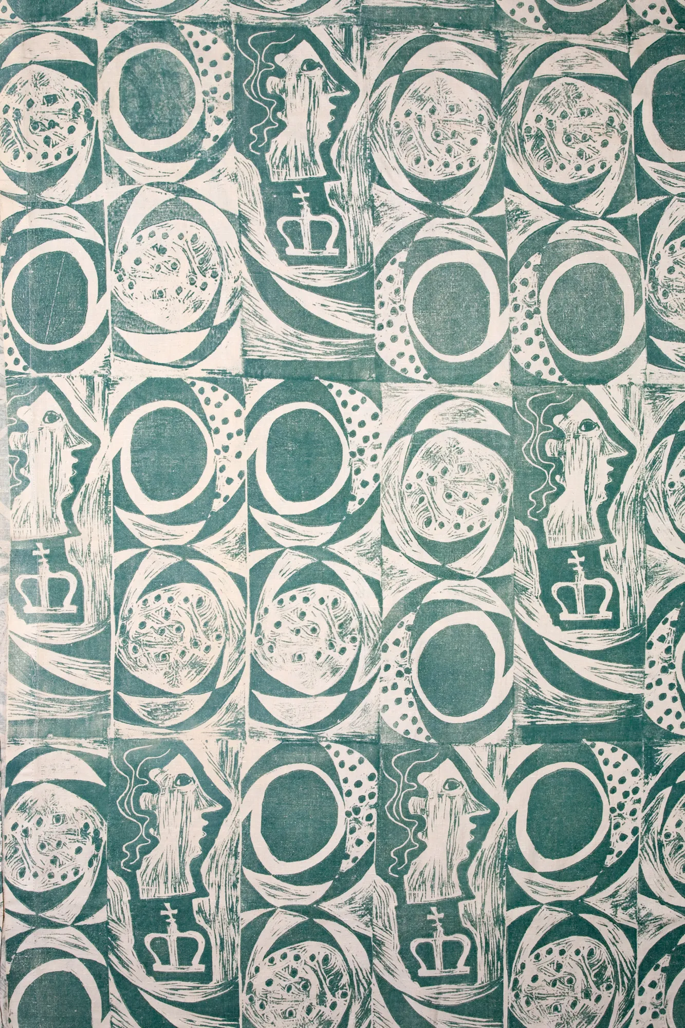 Ben Nicholson OM, ‘Princess’ Textile , c.1933