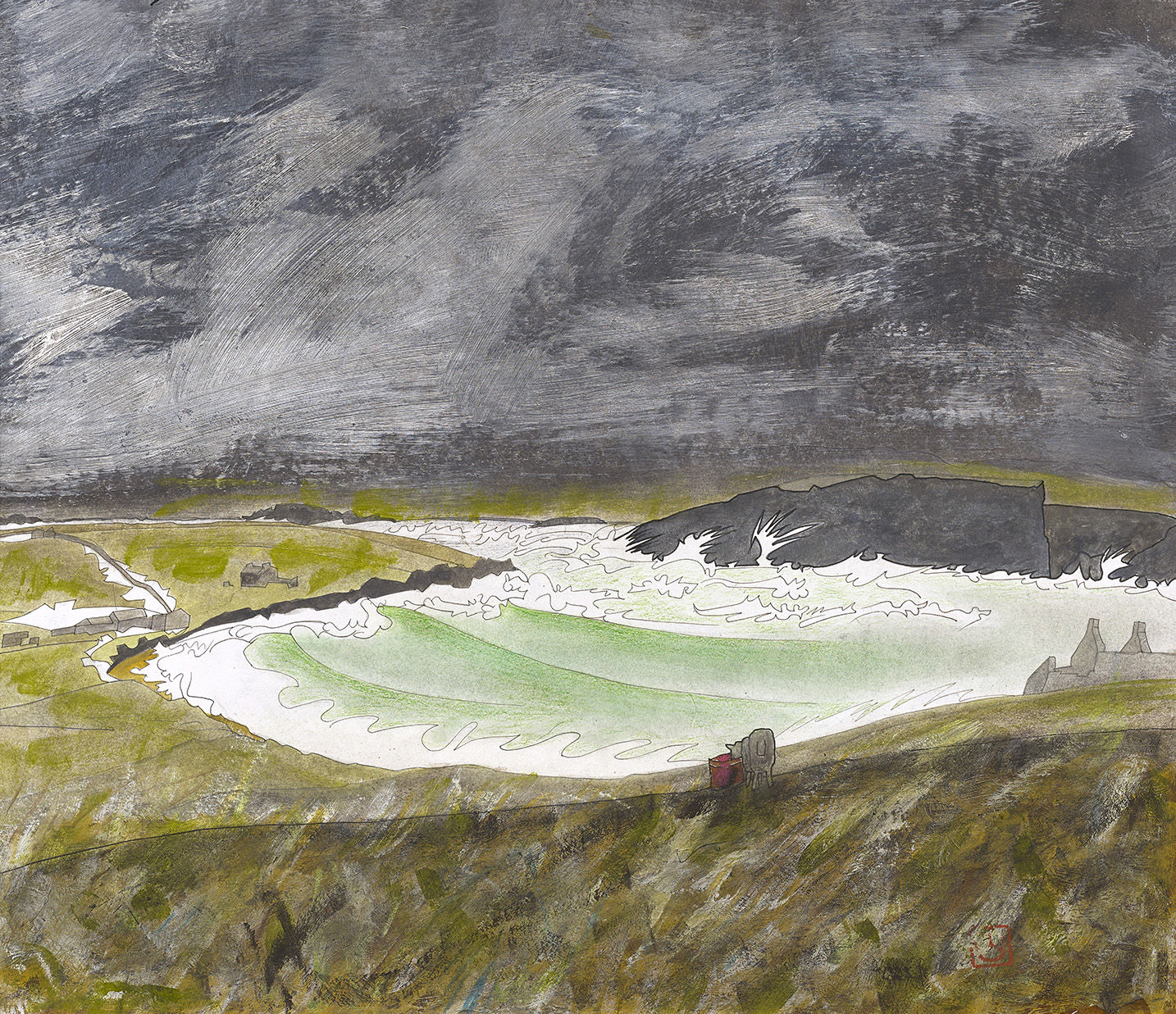 Ron Sandford, Papil Bay, Cullivoe