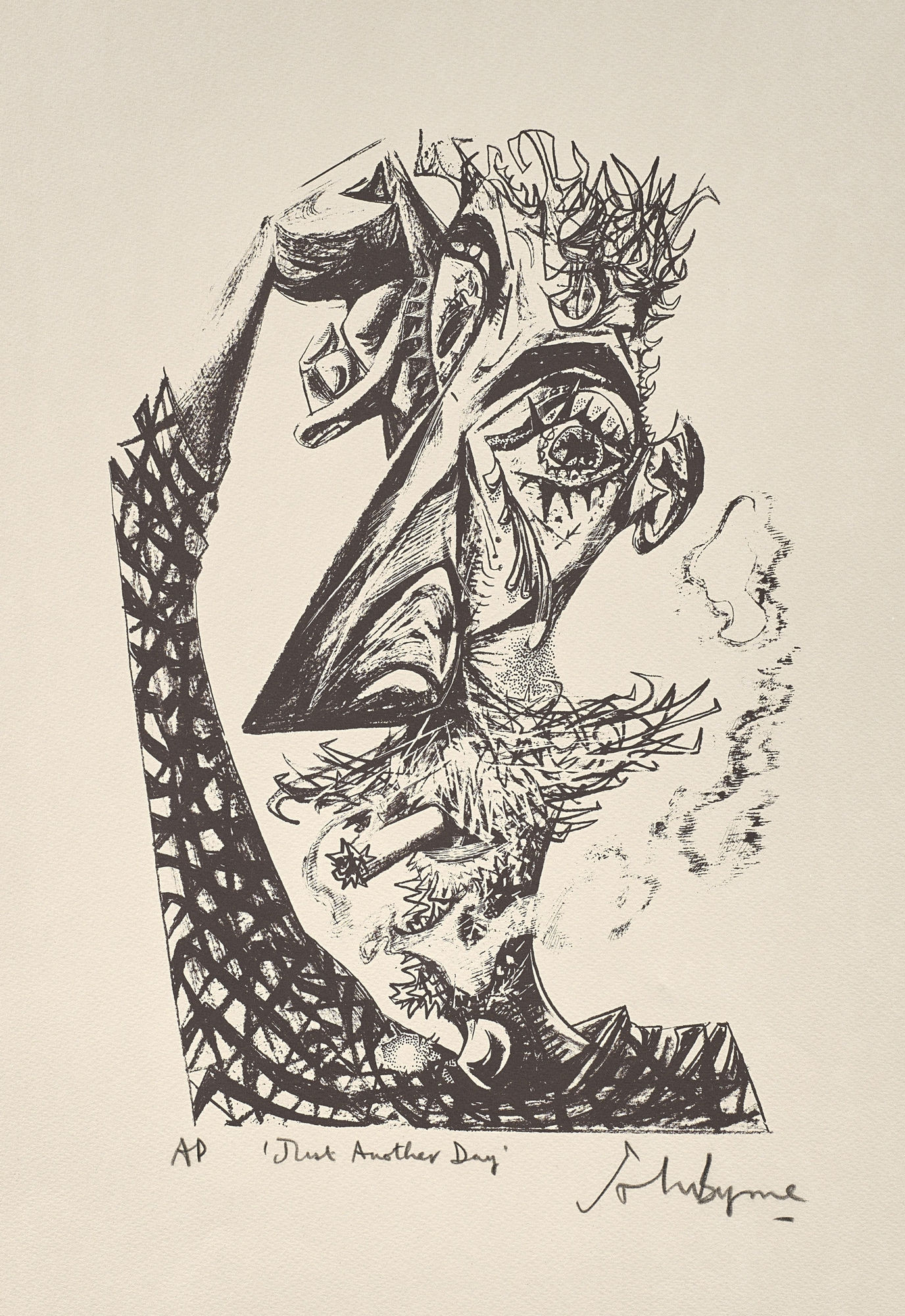 John Byrne RSA, Just Another Day