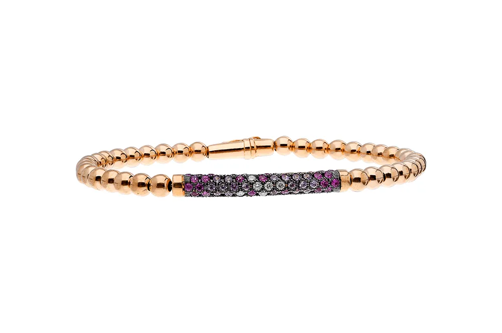 Terzihan, Sphera: Pink Degrade X Rose Gold Sphera Bracelet