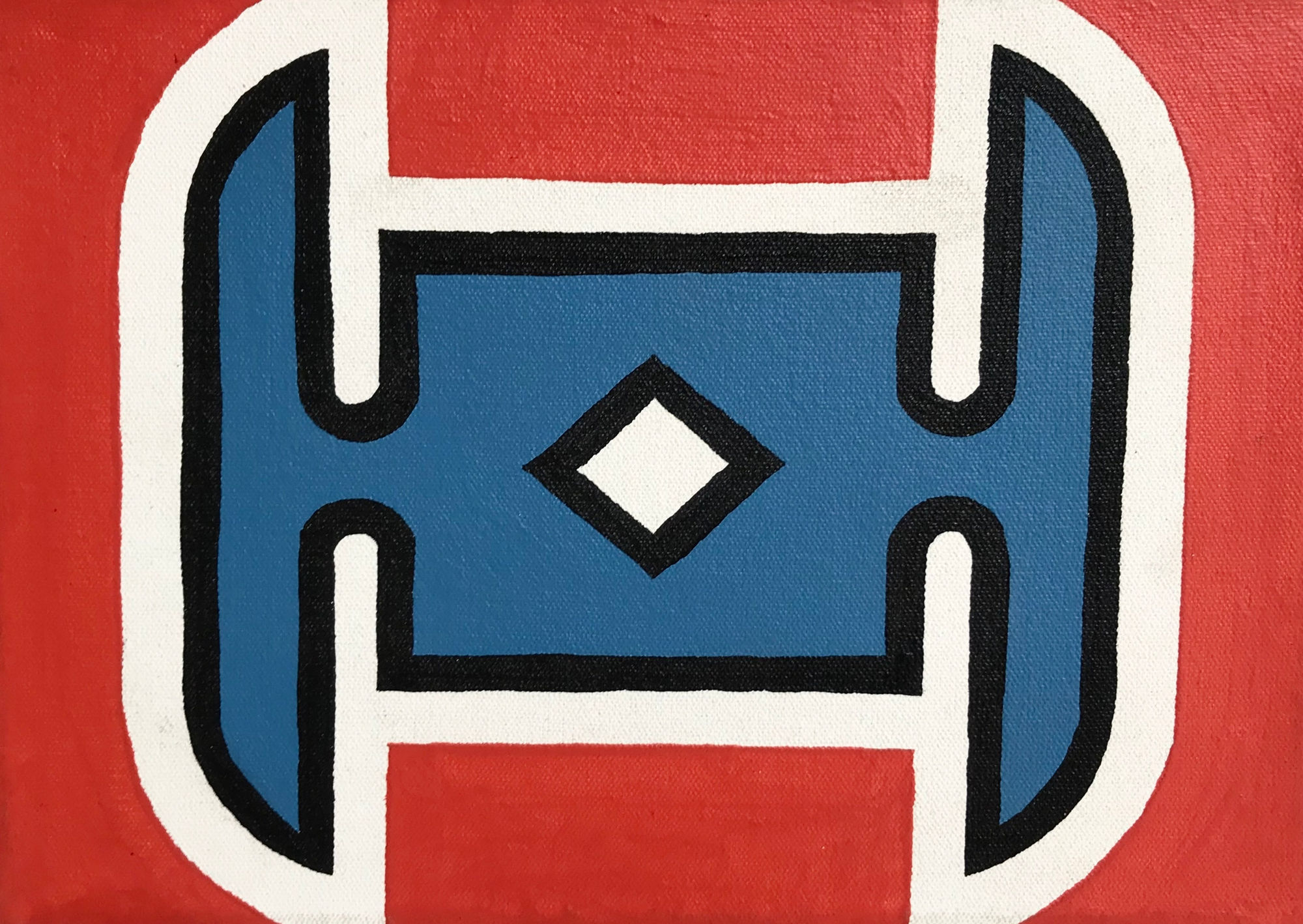 Dr. Esther Mahlangu, Ndebele Abstract , 2019