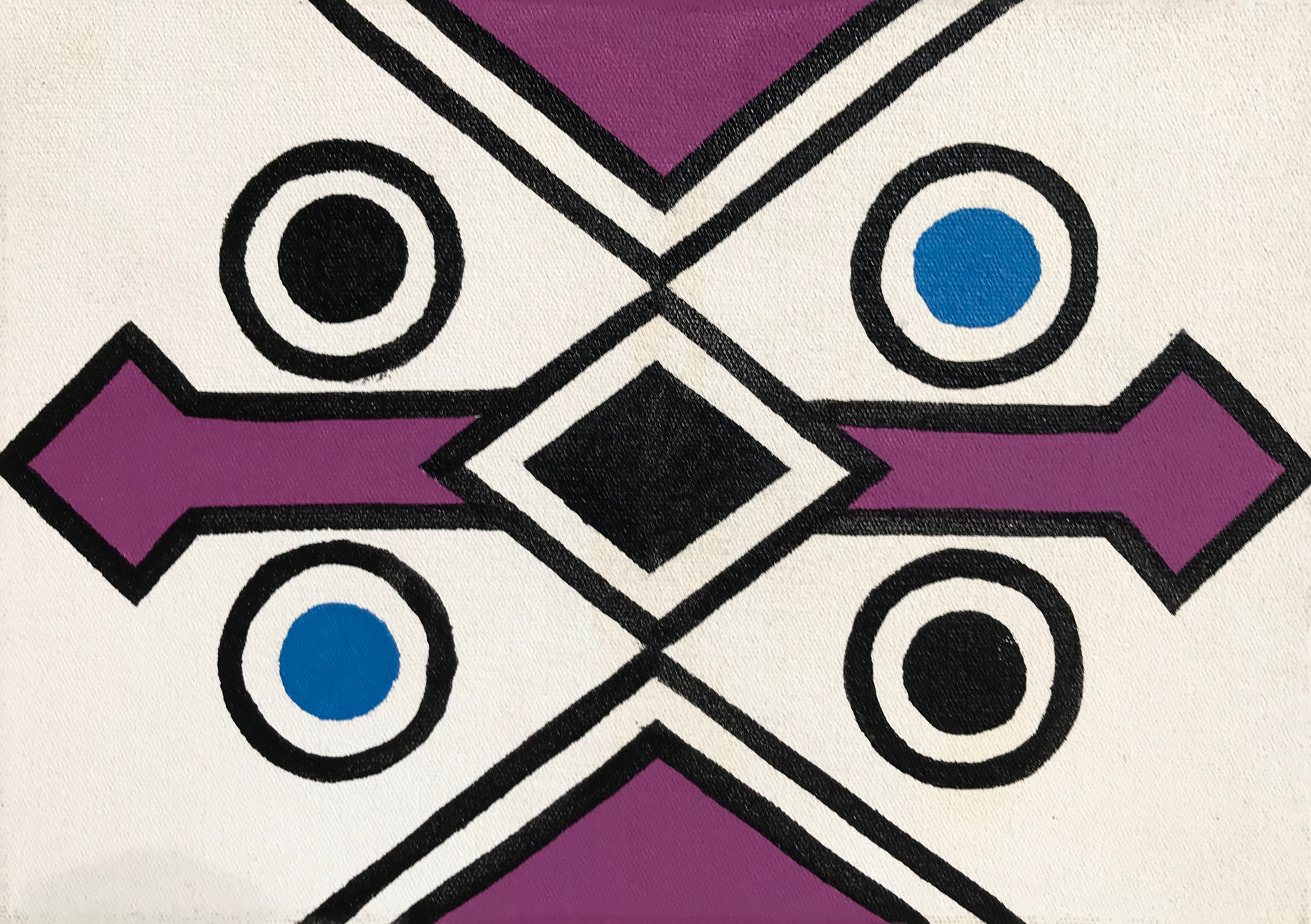Dr. Esther Mahlangu, Ndebele Abstract , 2019