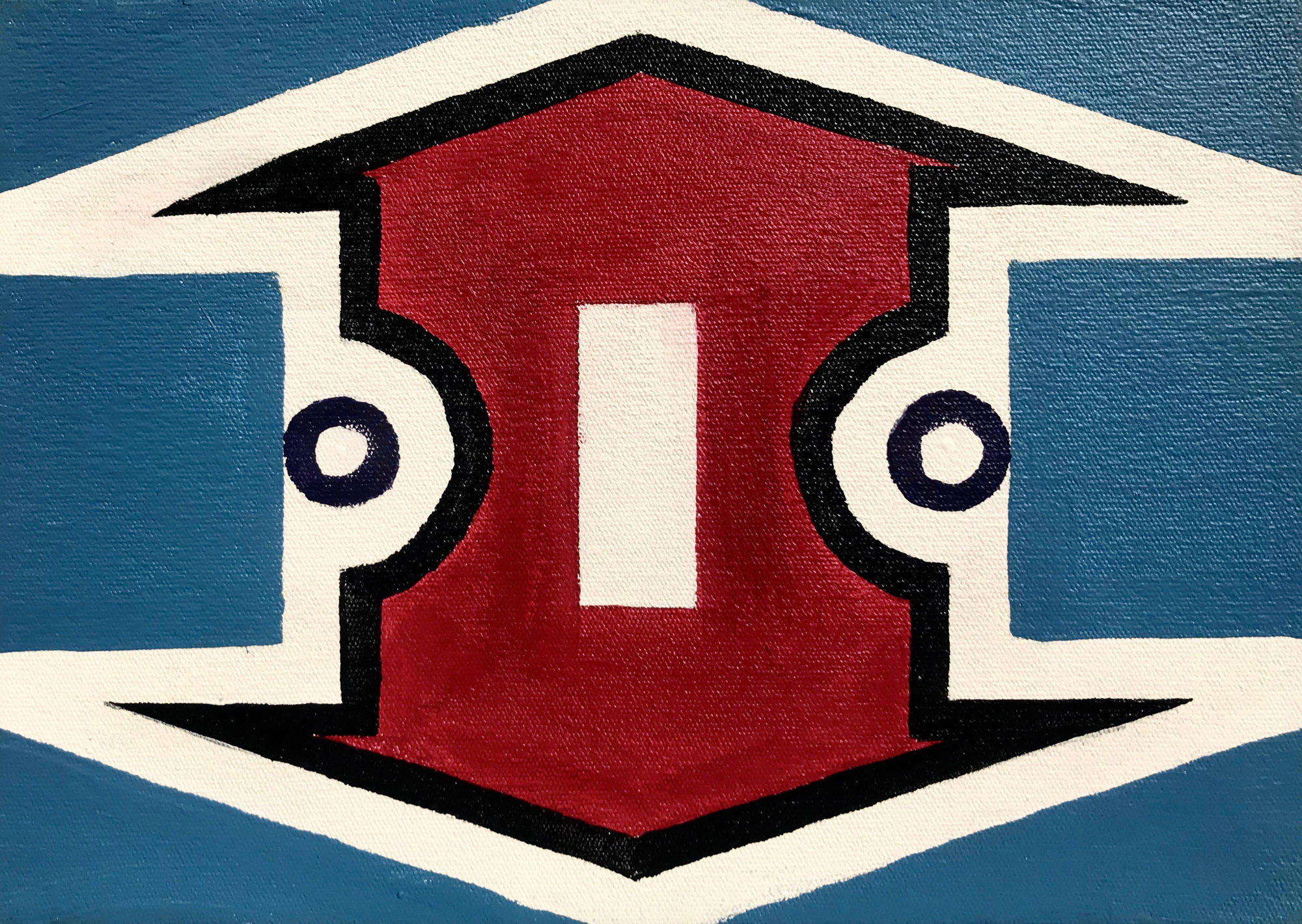 Dr. Esther Mahlangu, Ndebele Abstract , 2019