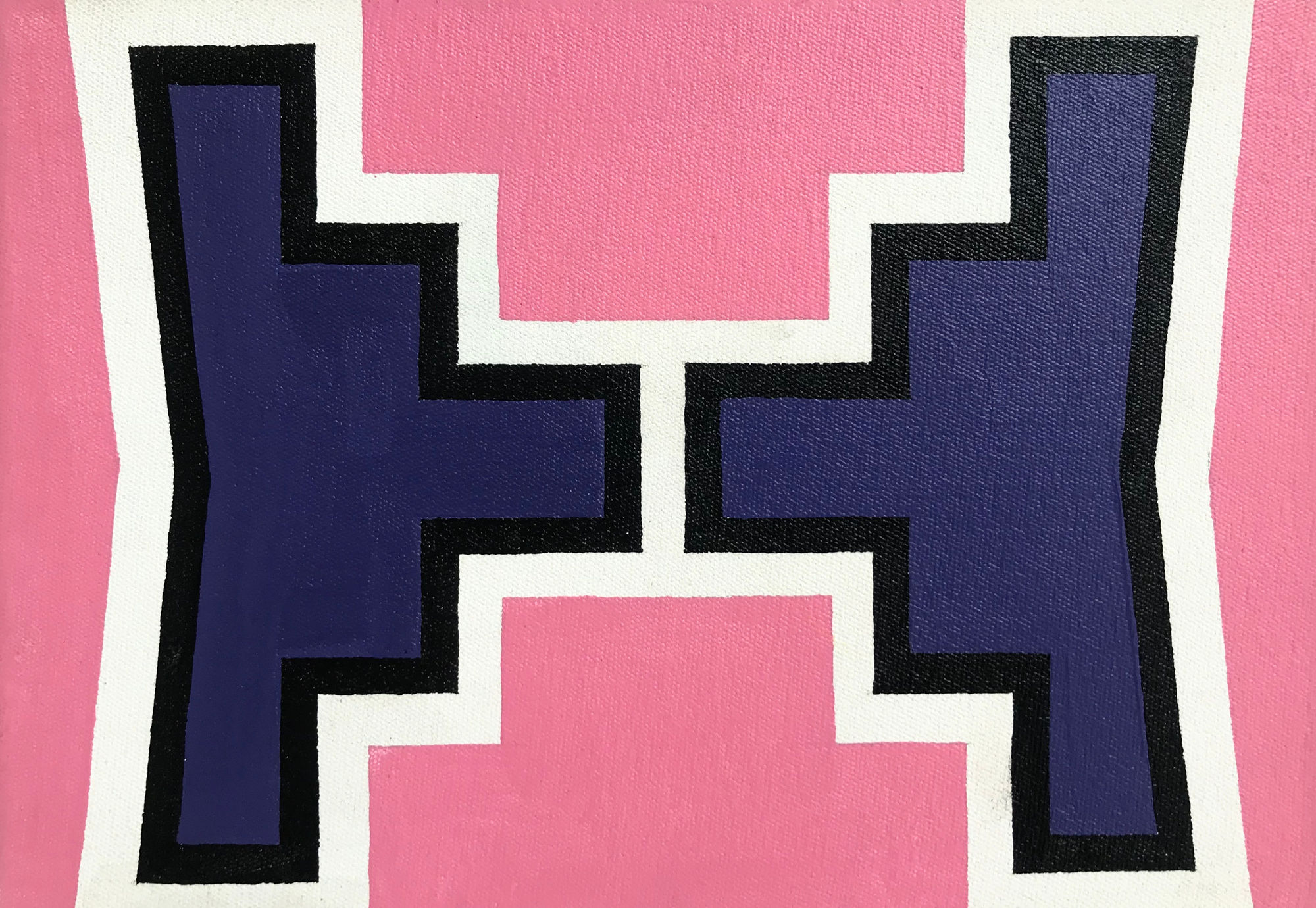 Dr. Esther Mahlangu, Ndebele Abstract , 2019