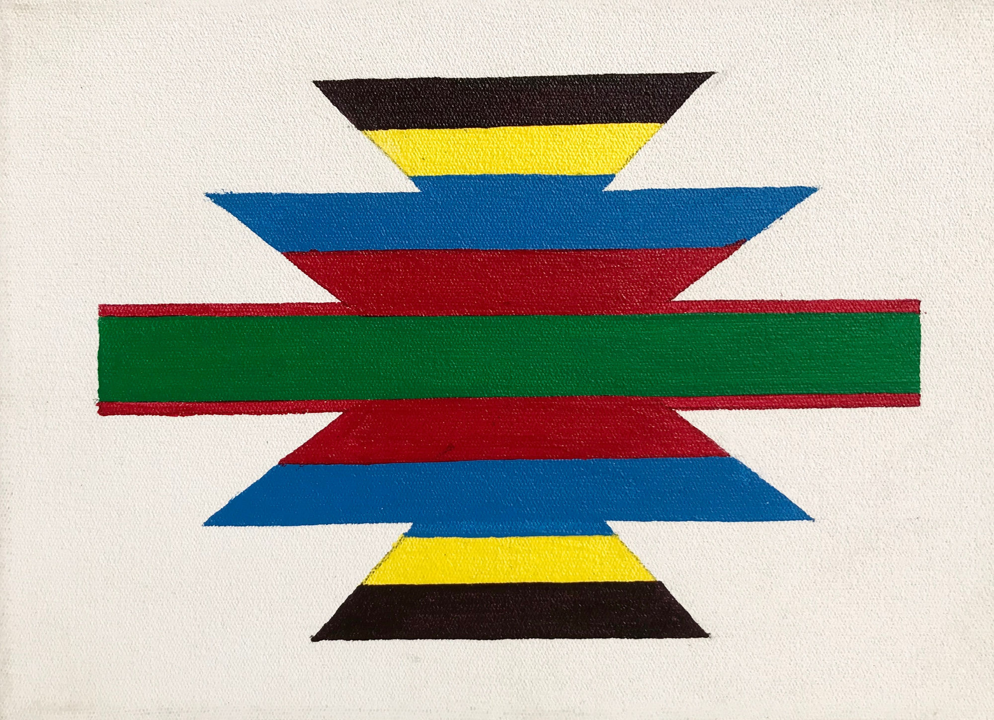 Dr. Esther Mahlangu, Ndebele Abstract , 2019