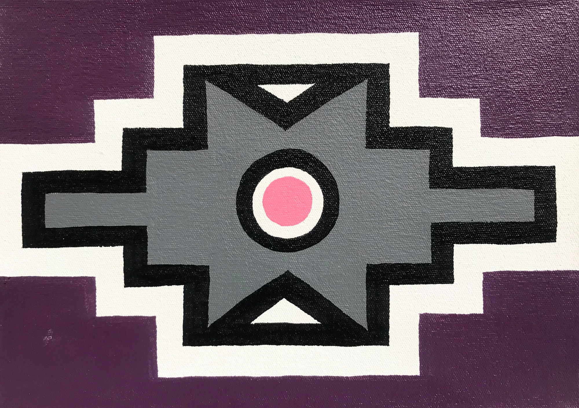 Dr. Esther Mahlangu, Ndebele Abstract , 2019