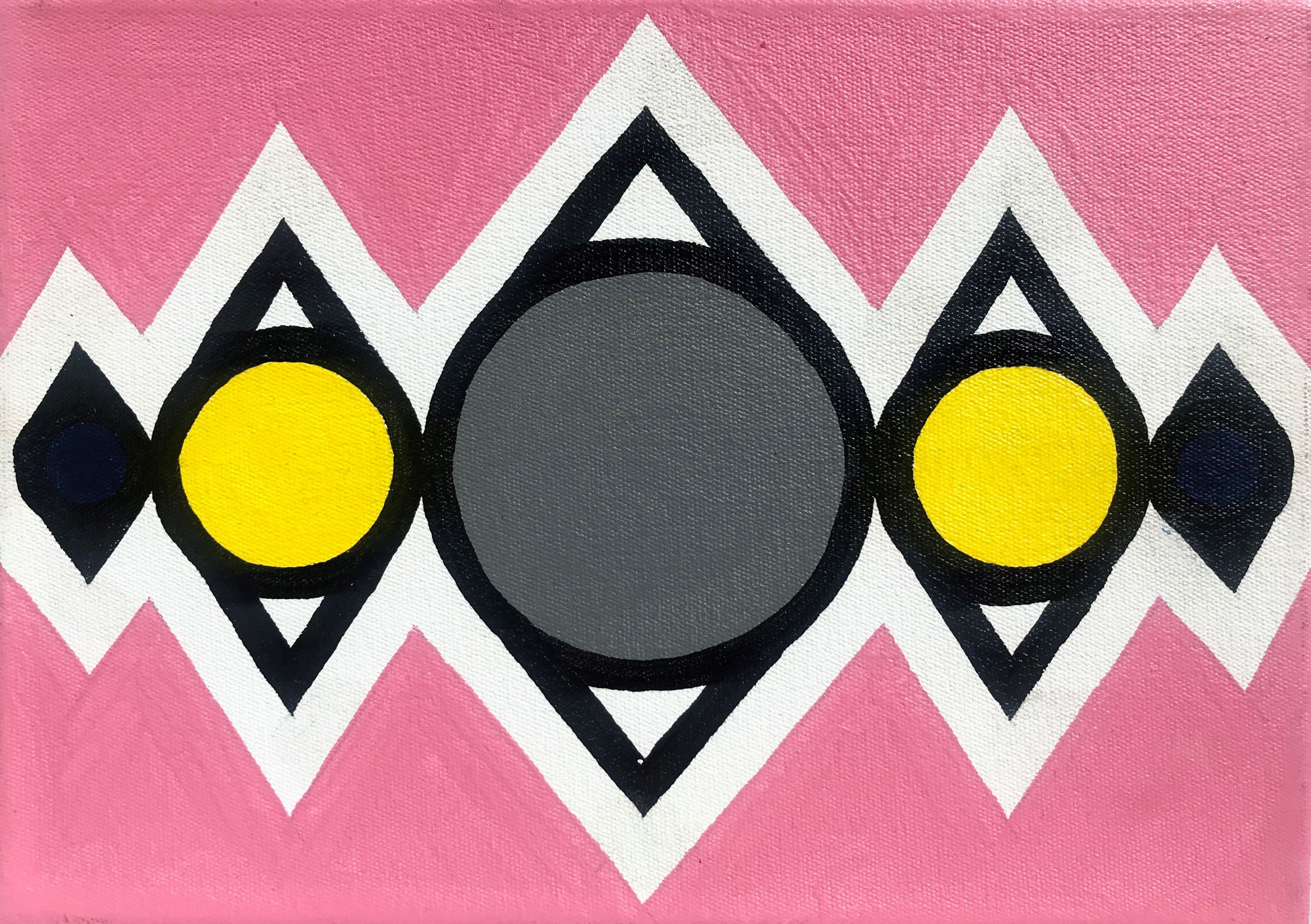 Dr. Esther Mahlangu, Ndebele Abstract , 2019