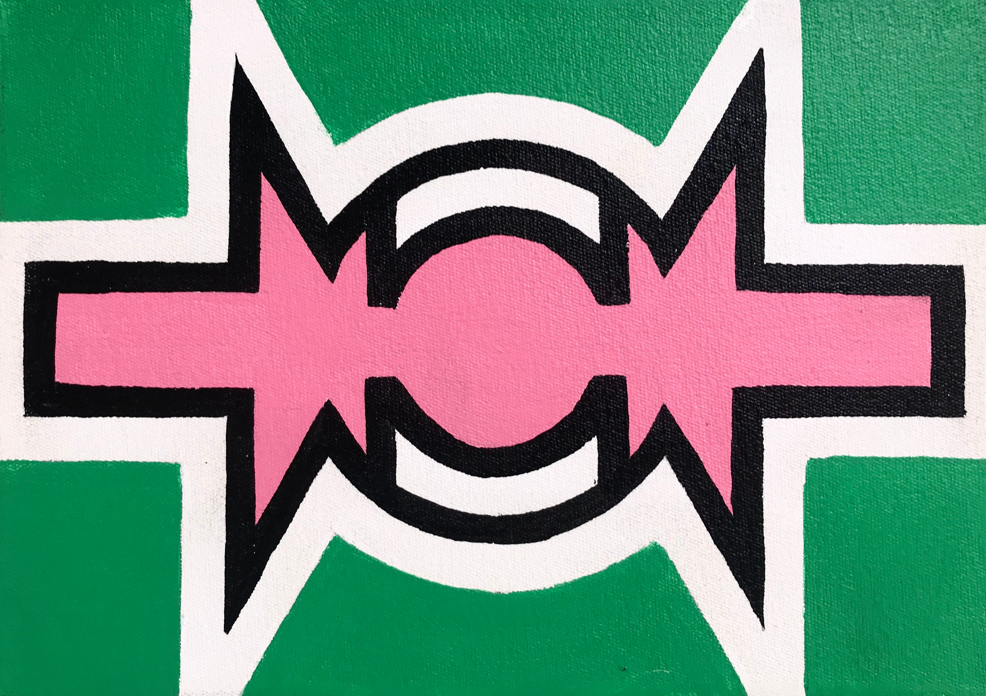 Dr. Esther Mahlangu, Ndebele Abstract , 2019