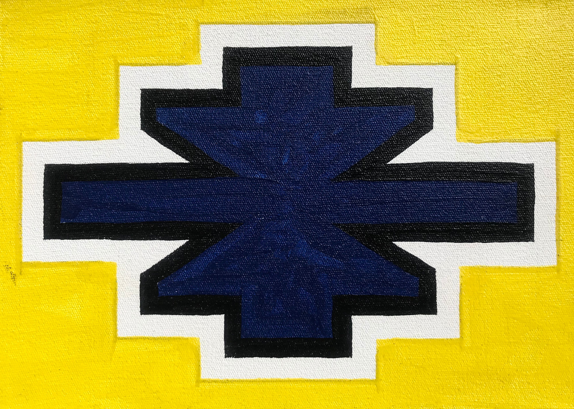 Dr. Esther Mahlangu, Ndebele Abstract , 2019