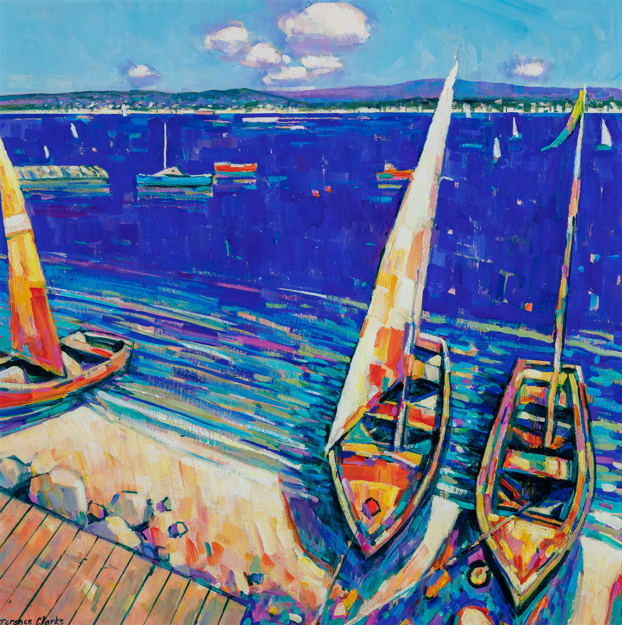 Terence Clarke, Boats at Antibes