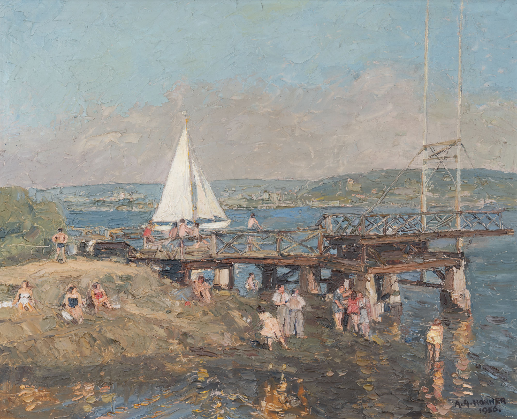 A G Horner, A Summers Day, Oslo