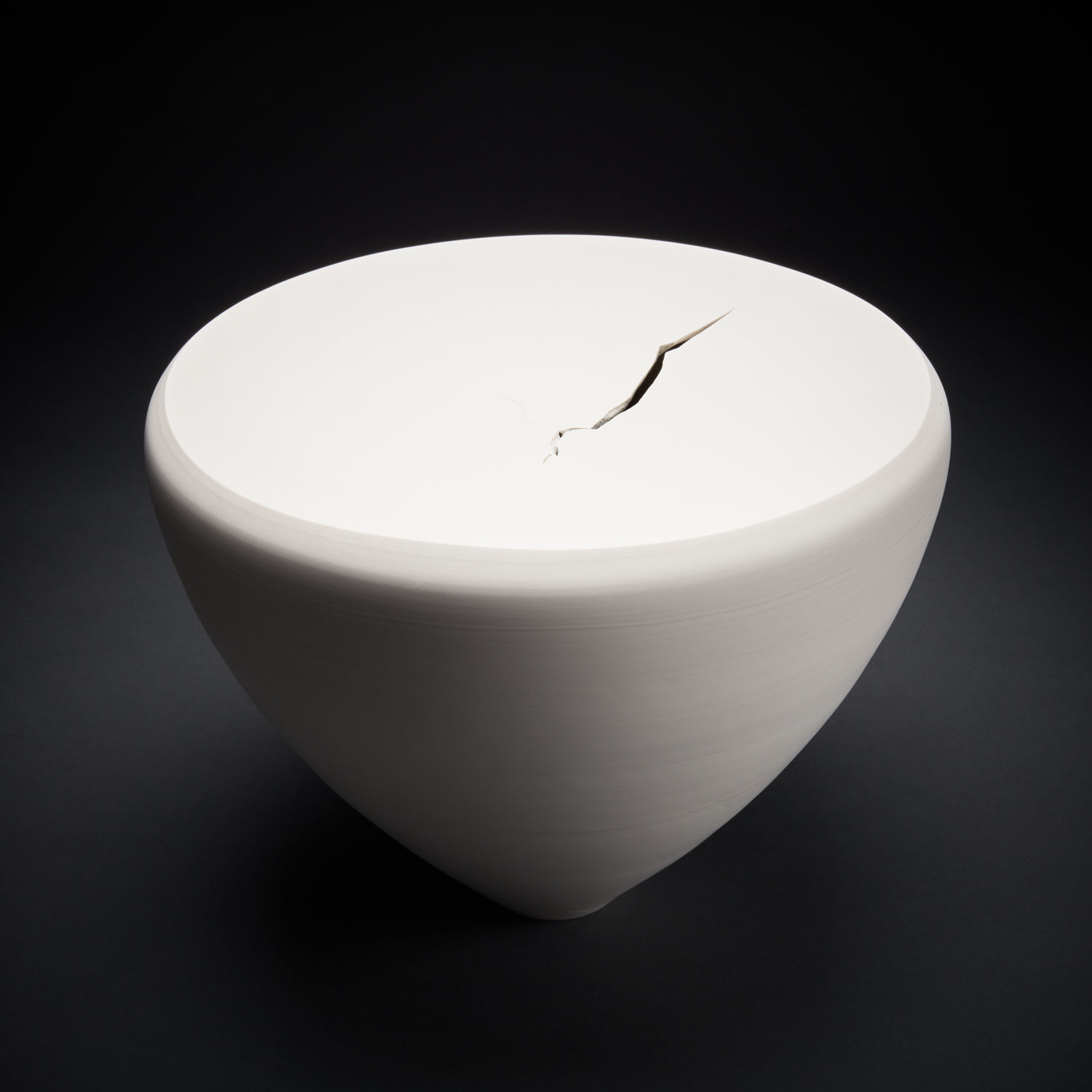 Taizo Kuroda, Untitled 41 (Cracked Dai-Sara XI), 2018