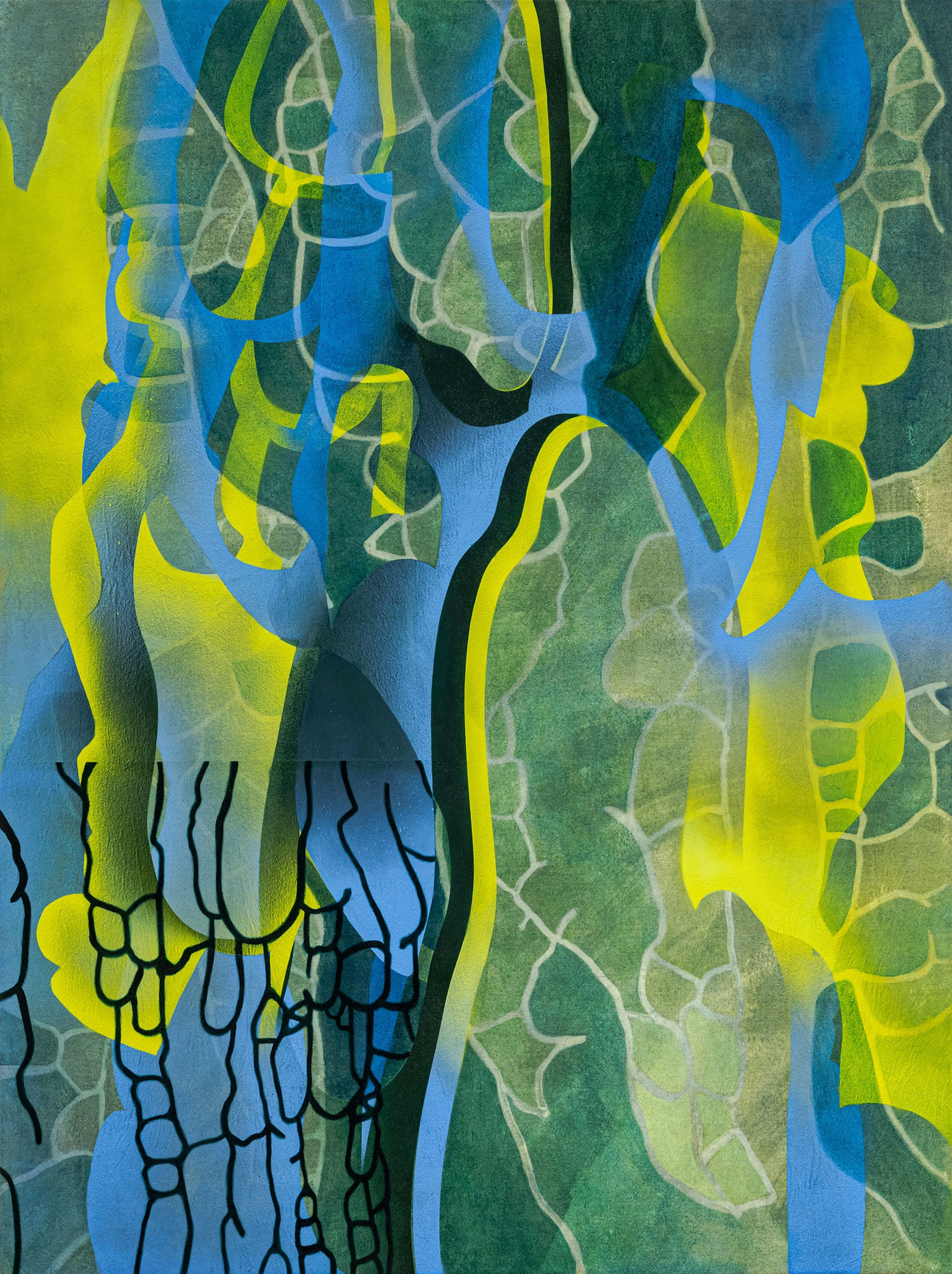 Karen Kar Yen Law, Melon Render No. 1, 2024