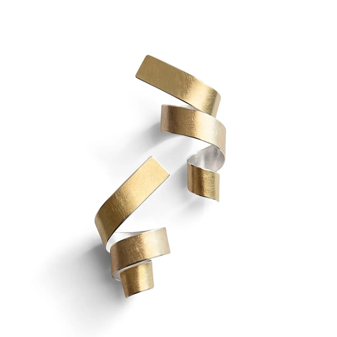 ute decker, man ray spirals - large - asymmetric - clip, 2024