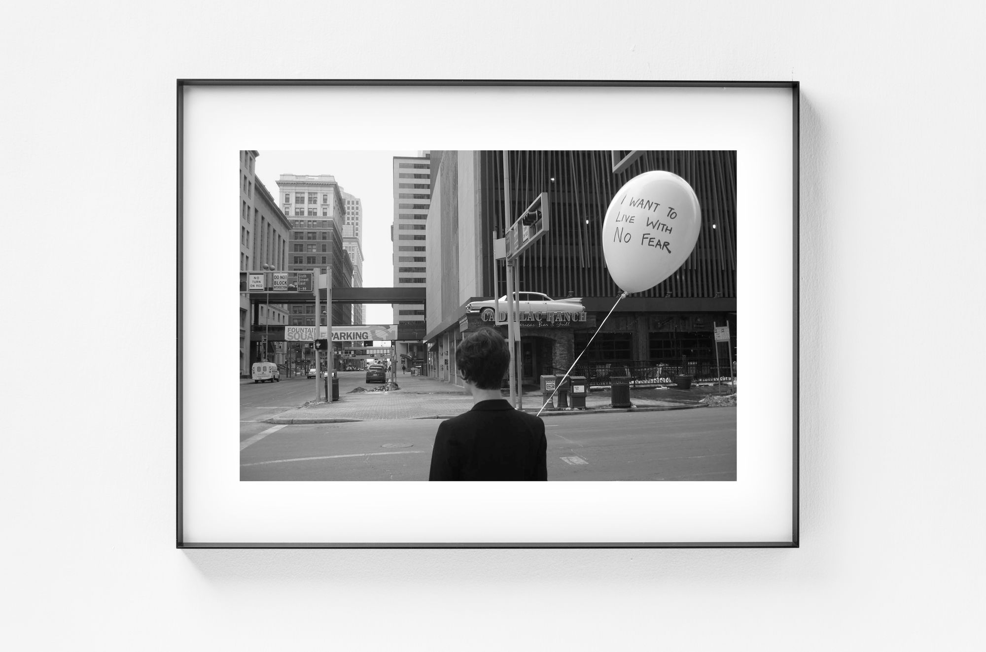 Shilpa Gupta, I Want to Live with No Fear, 2018