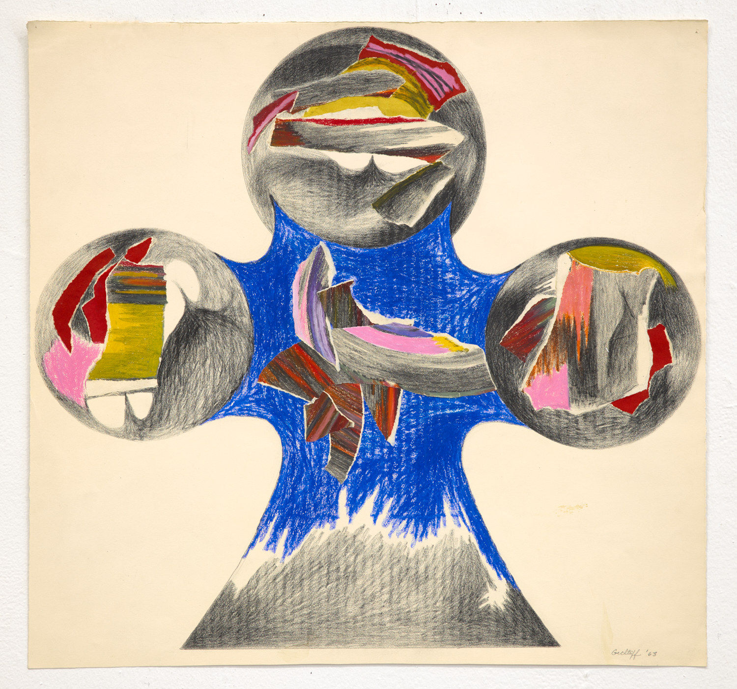 Sonia Gechtoff, Untitled - SG-1963-CAGP-239-2, 1963