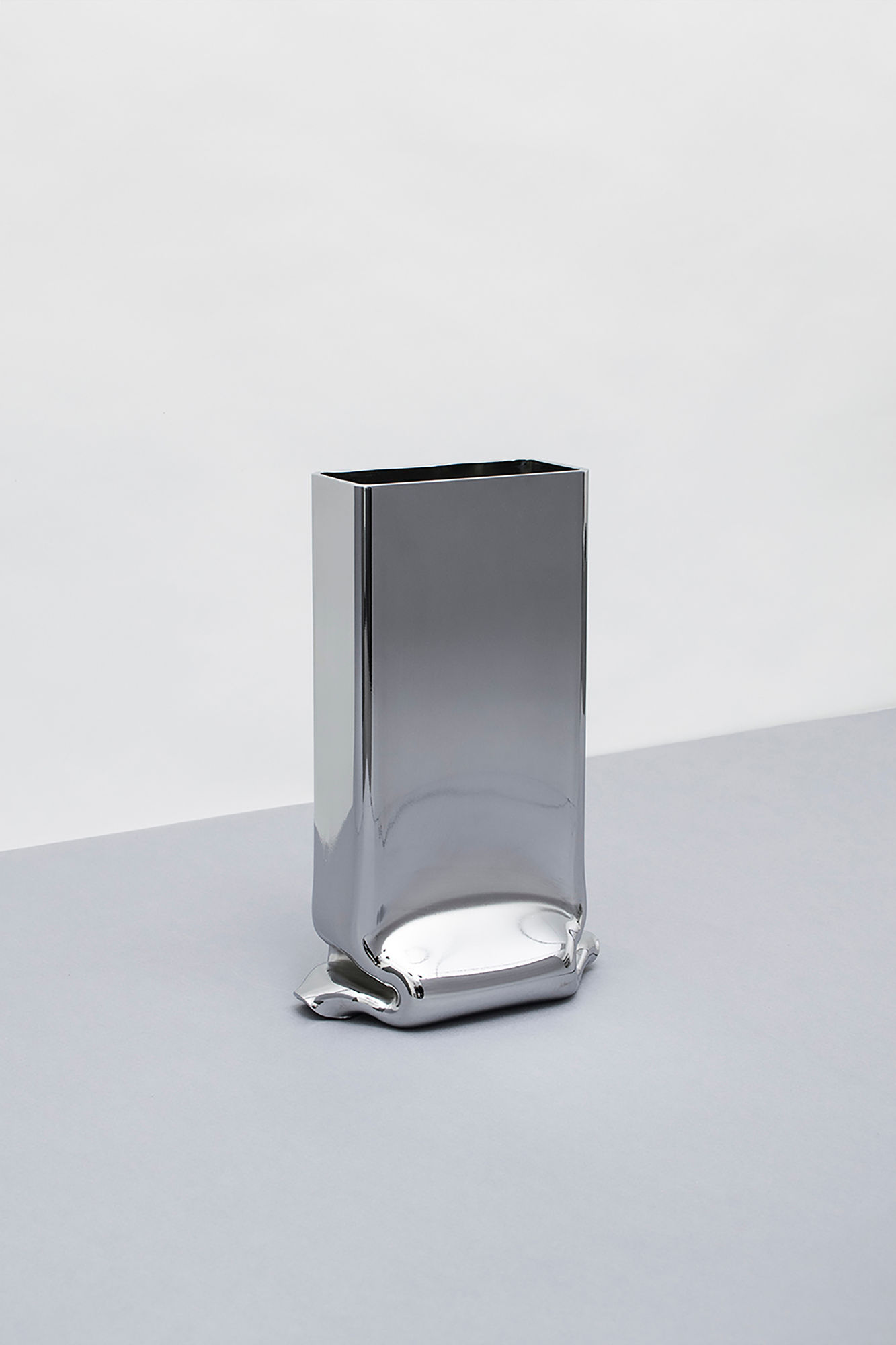 Tim Teven, Slėgio vaza, chromas / Pressure Vase Square Rectangular, Chrome , 2017-ongoing