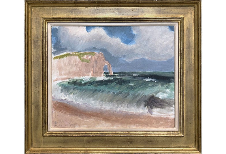 Henri Matisse, Coup de vent—Étretat, 1920