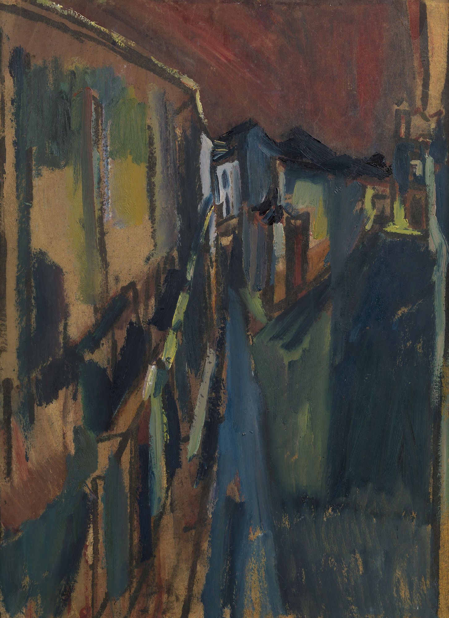 David Bomberg, Ronda, 1935